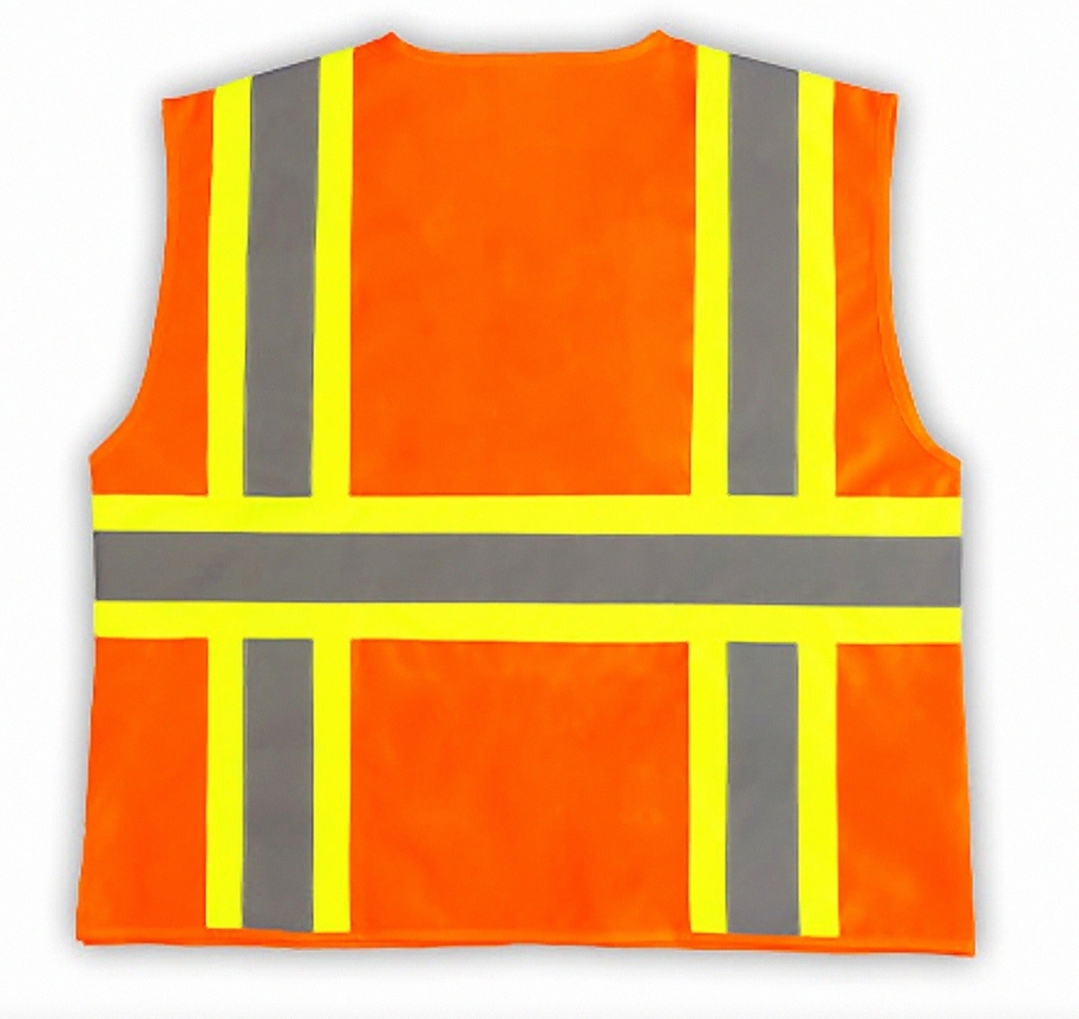 2W Safety Vest Hi Vis Orange