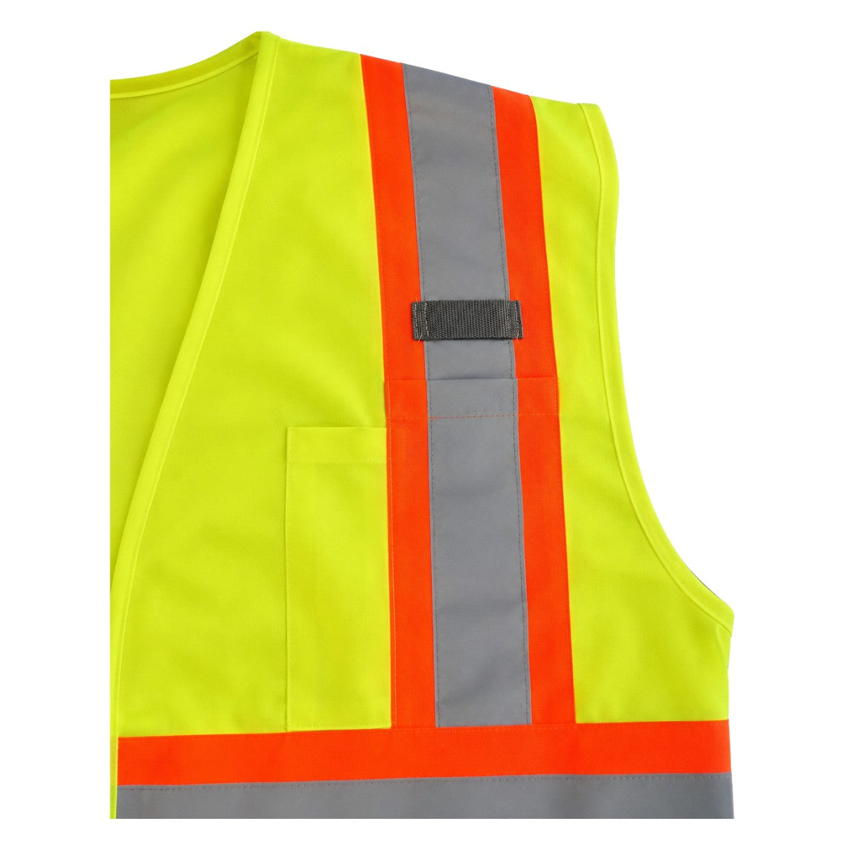 2W Safety Vest Hi Vis Lime