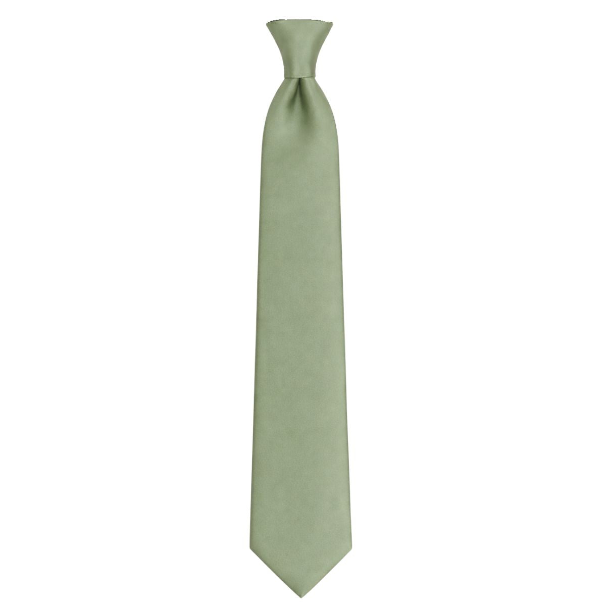 Sage Green Samuel Broome Clip On Tie