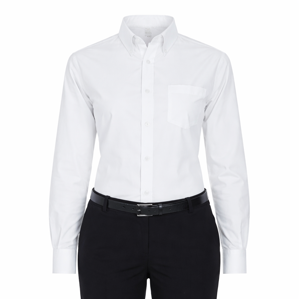 Ultraclub Classic Ladies Oxford Long Sleeve Shirt