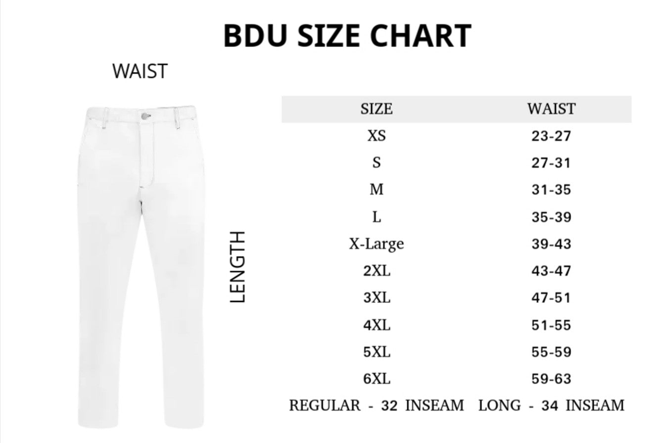 Innovative Uniform Solutions Polycotton 6 Pocket Rip-Stop BDU W/ Zipper