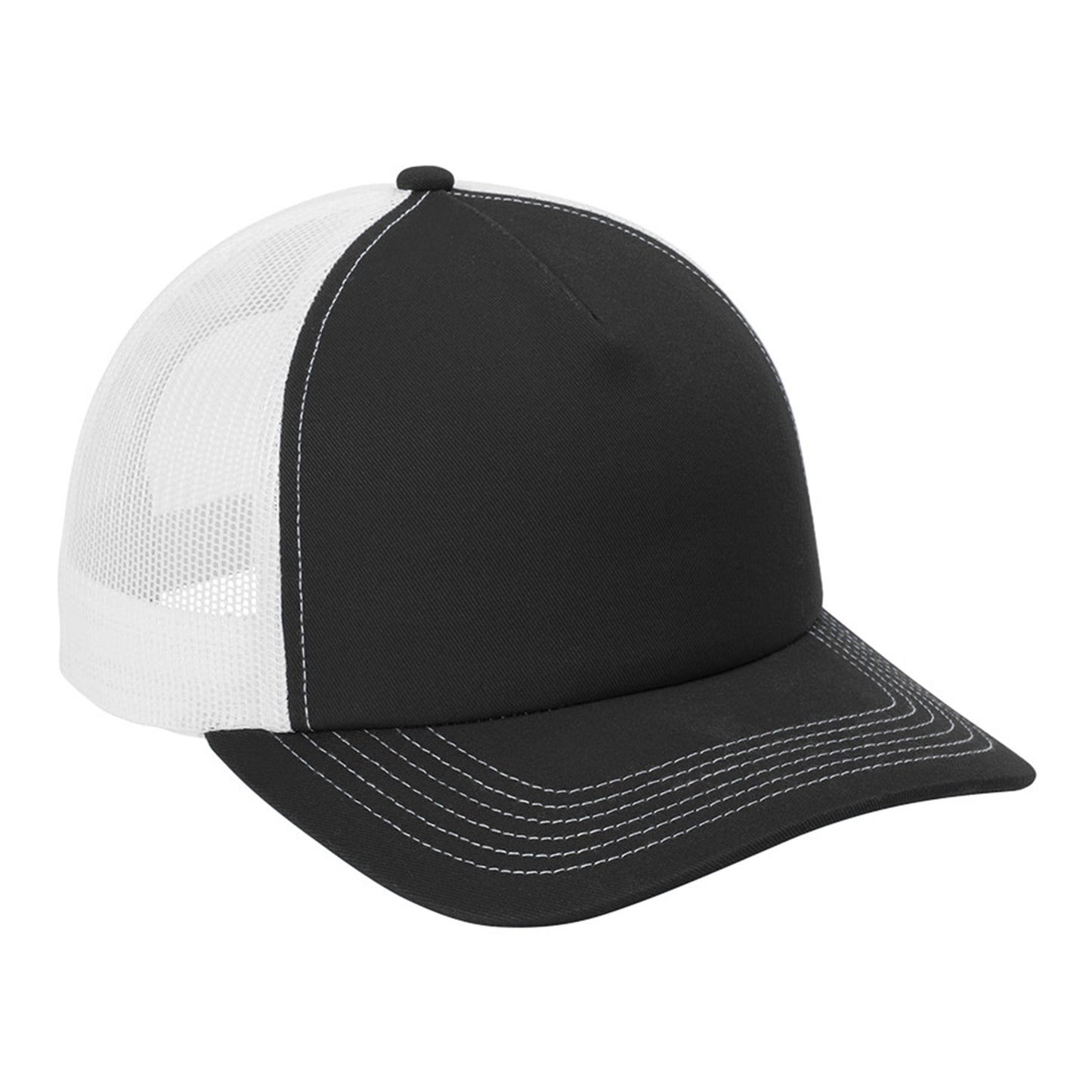 Port Authority Low-Profile Snapback 5-Panel Trucker Cap