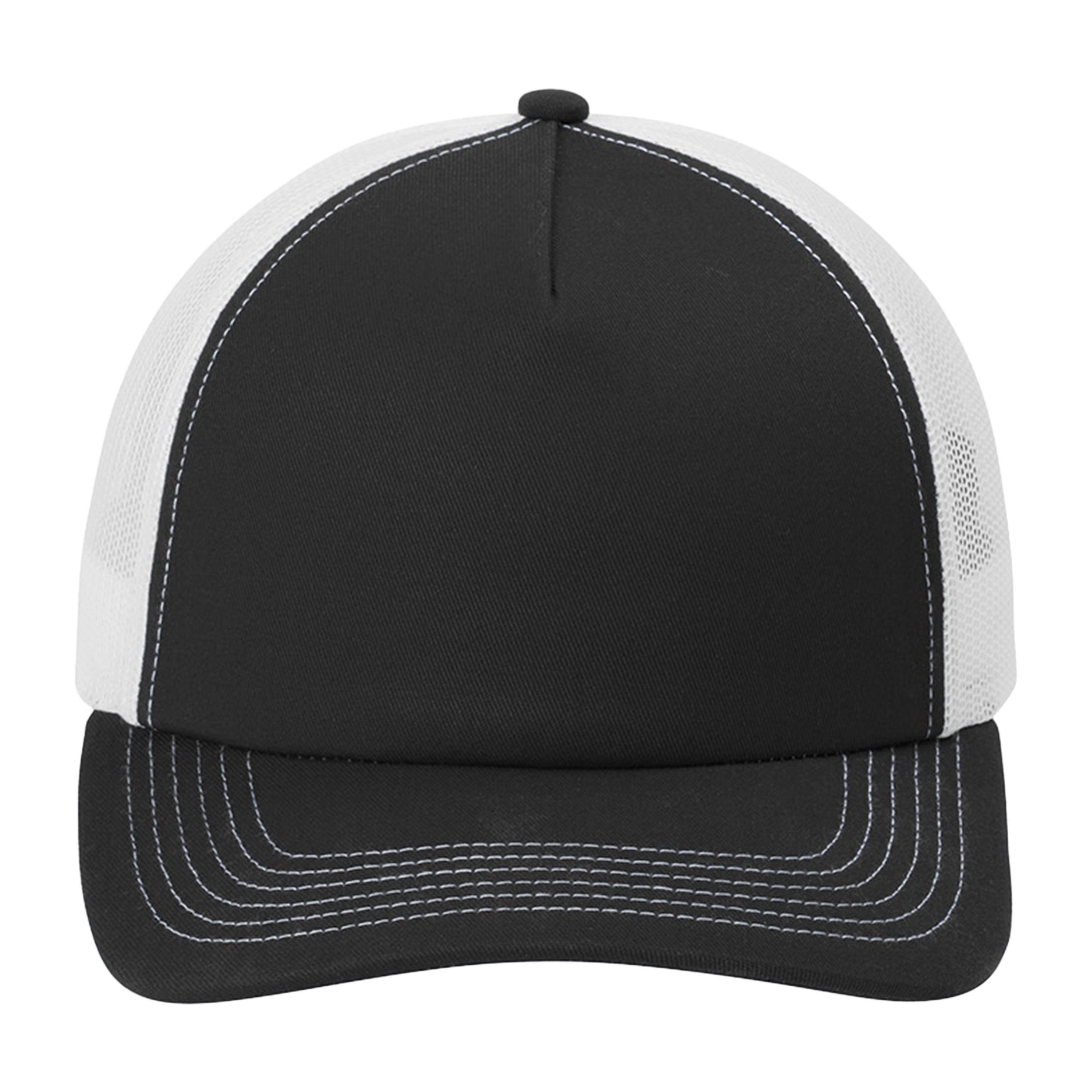 Port Authority Low-Profile Snapback 5-Panel Trucker Cap Osfa