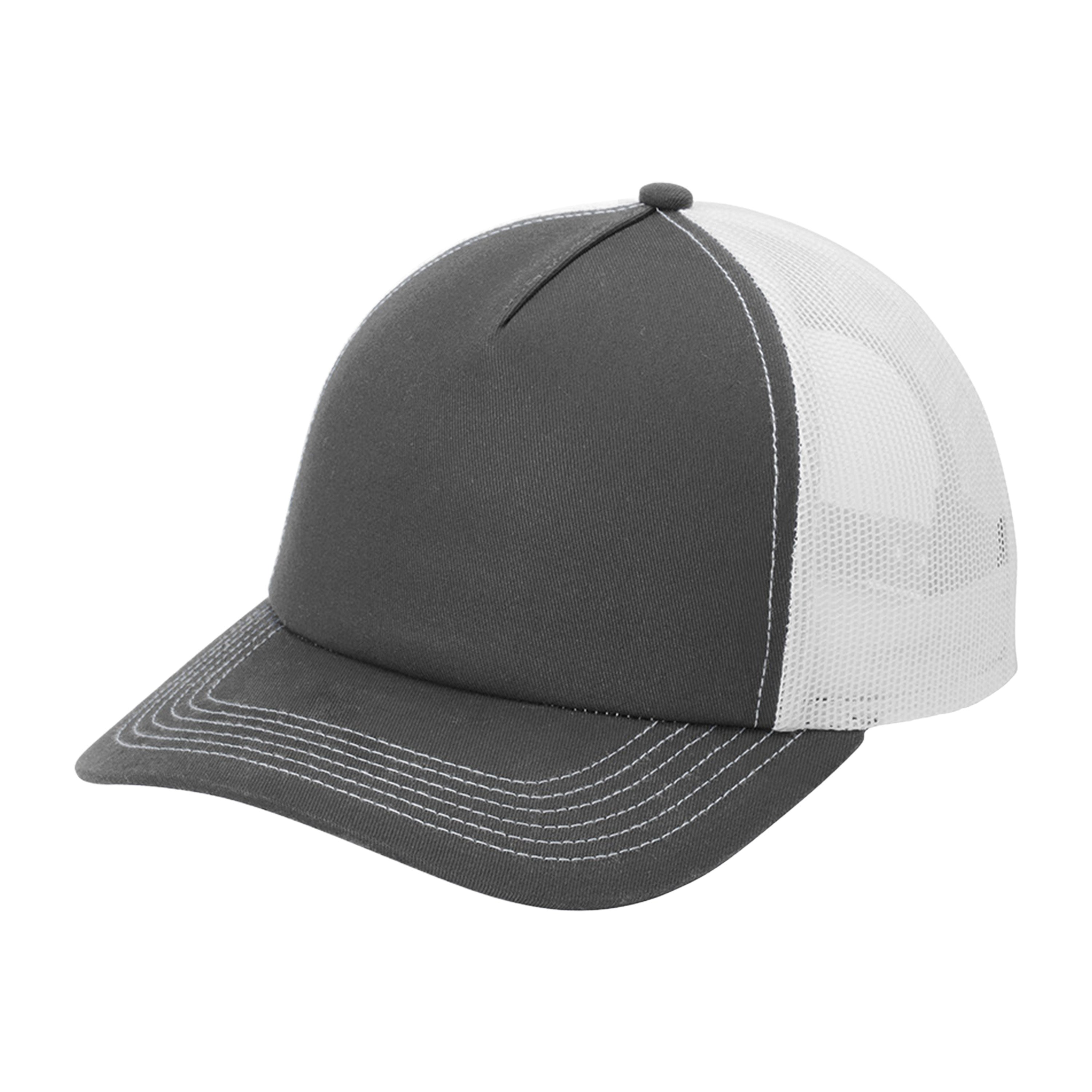 Port Authority Low-Profile Snapback 5-Panel Trucker Cap Osfa