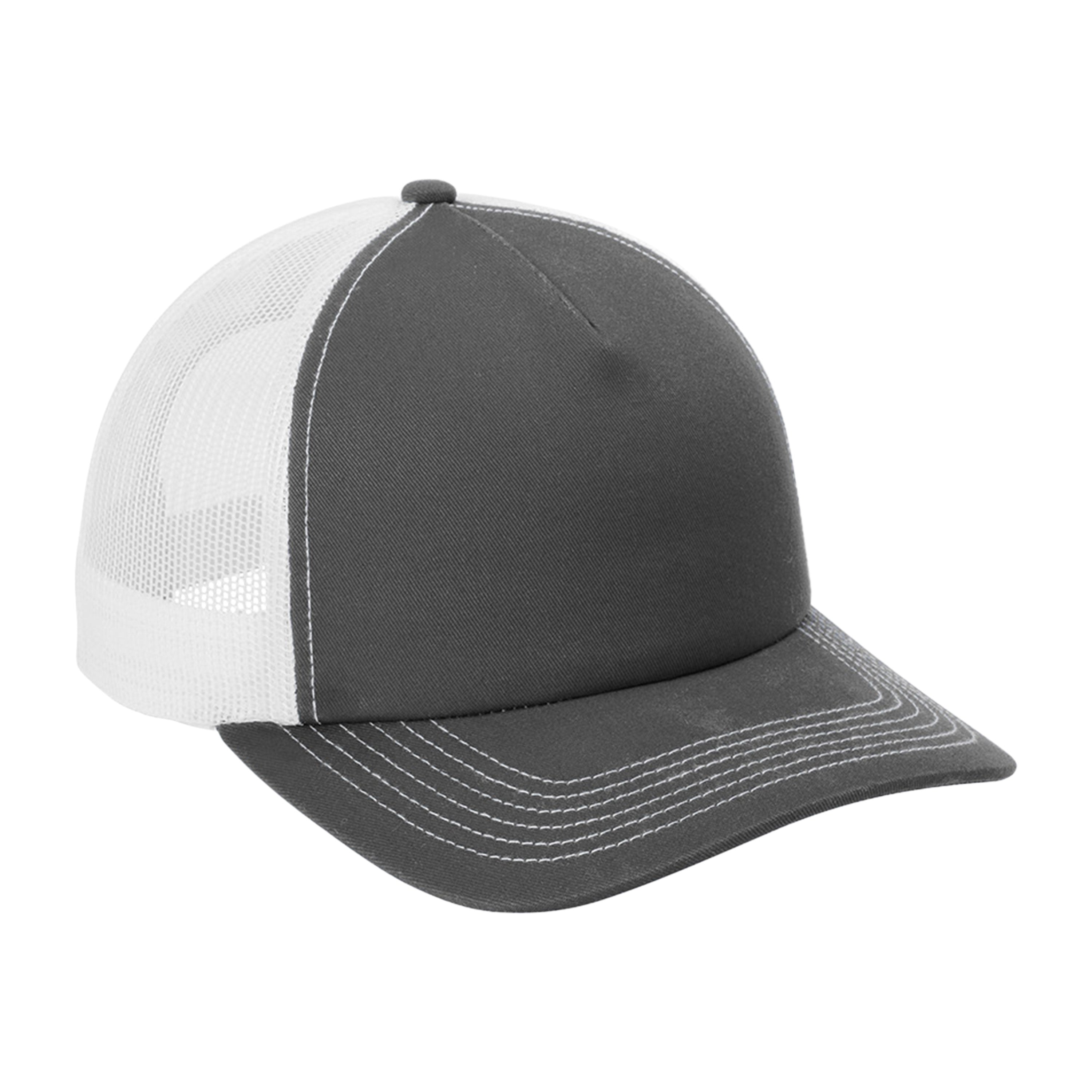 Port Authority Low-Profile Snapback 5-Panel Trucker Cap Osfa