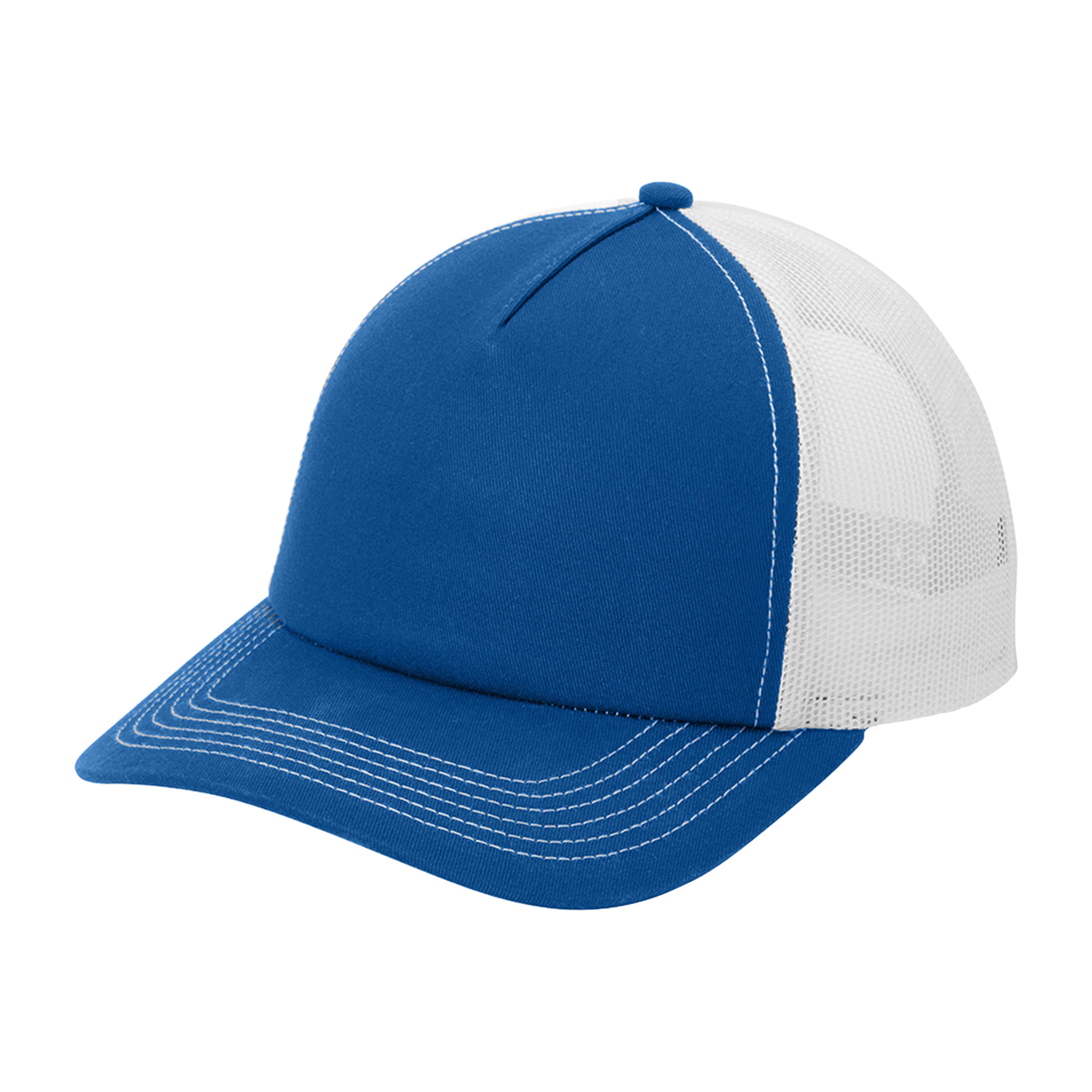 Port Authority Low-Profile Snapback 5-Panel Trucker Cap Osfa