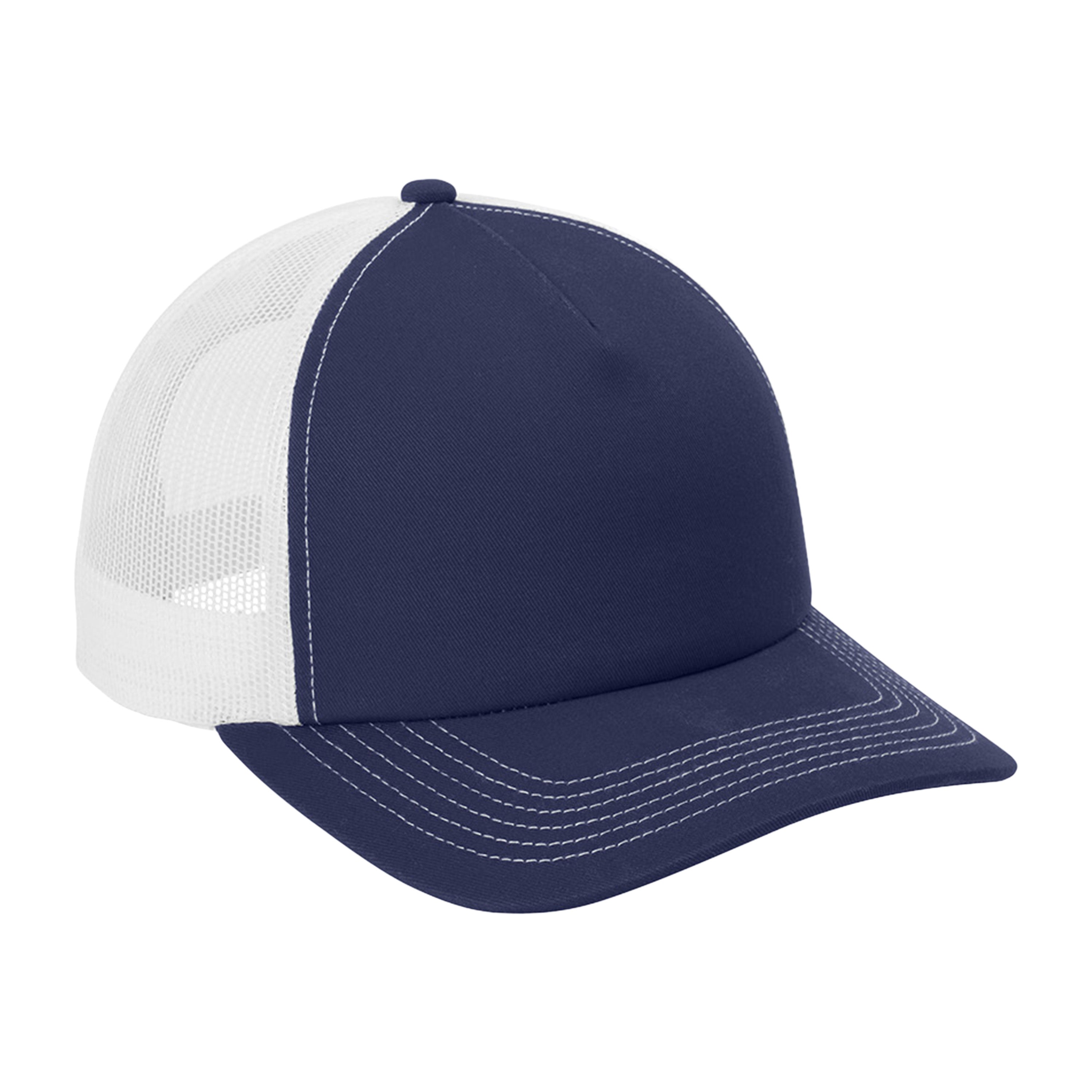 Port Authority Low-Profile Snapback 5-Panel Trucker Cap Osfa