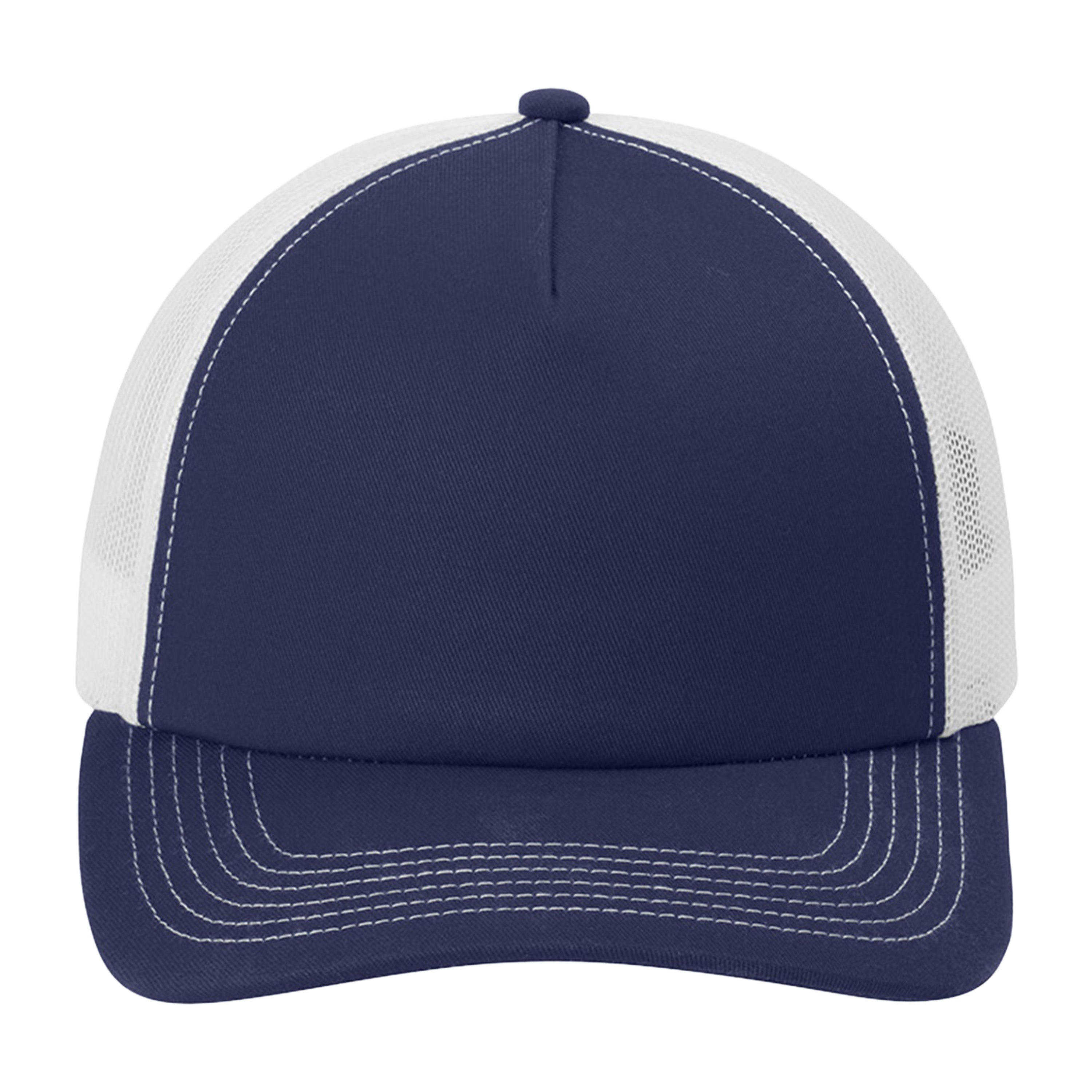 Port Authority Low-Profile Snapback 5-Panel Trucker Cap Osfa