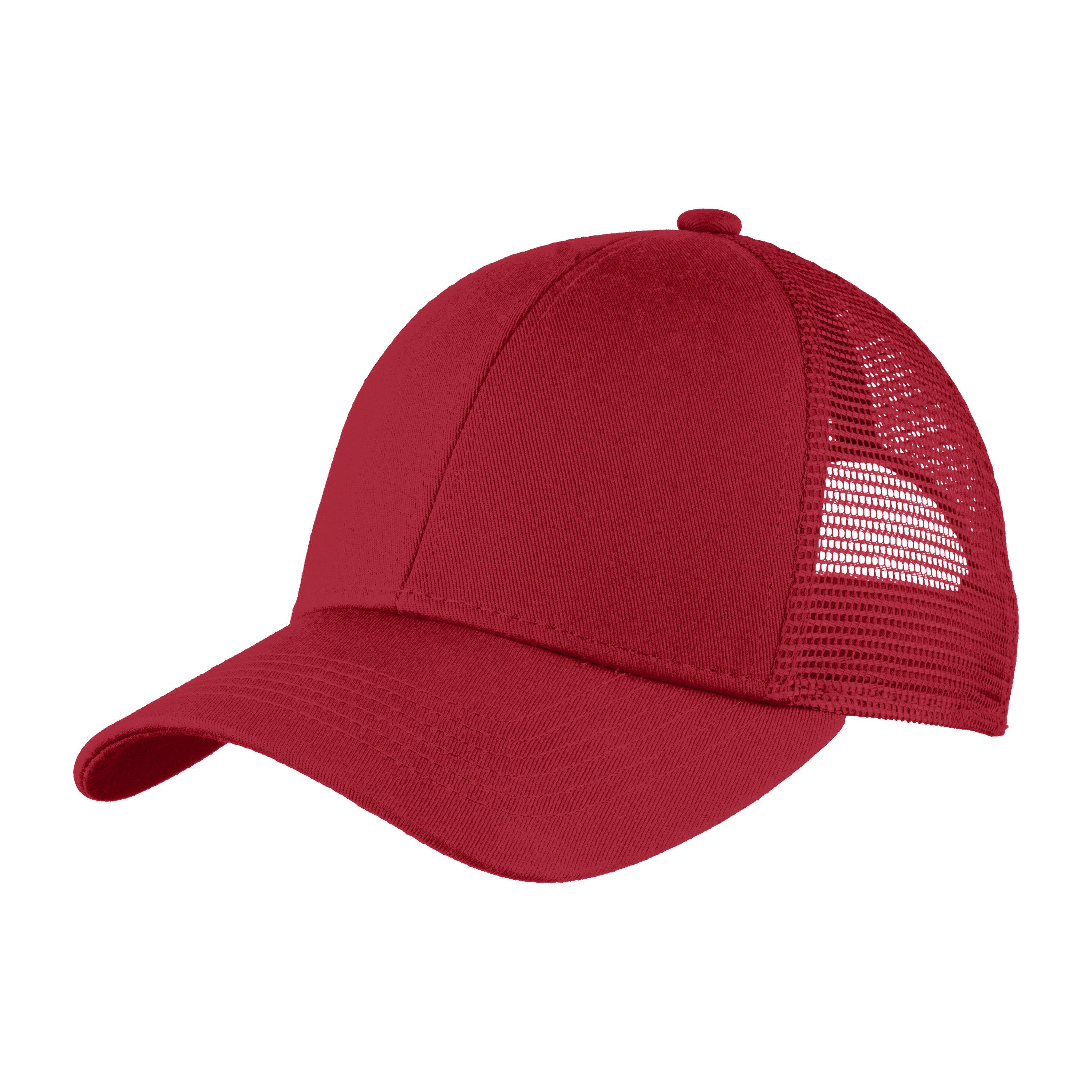 Port Authority Black Mesh Back Adjustable Ballcap