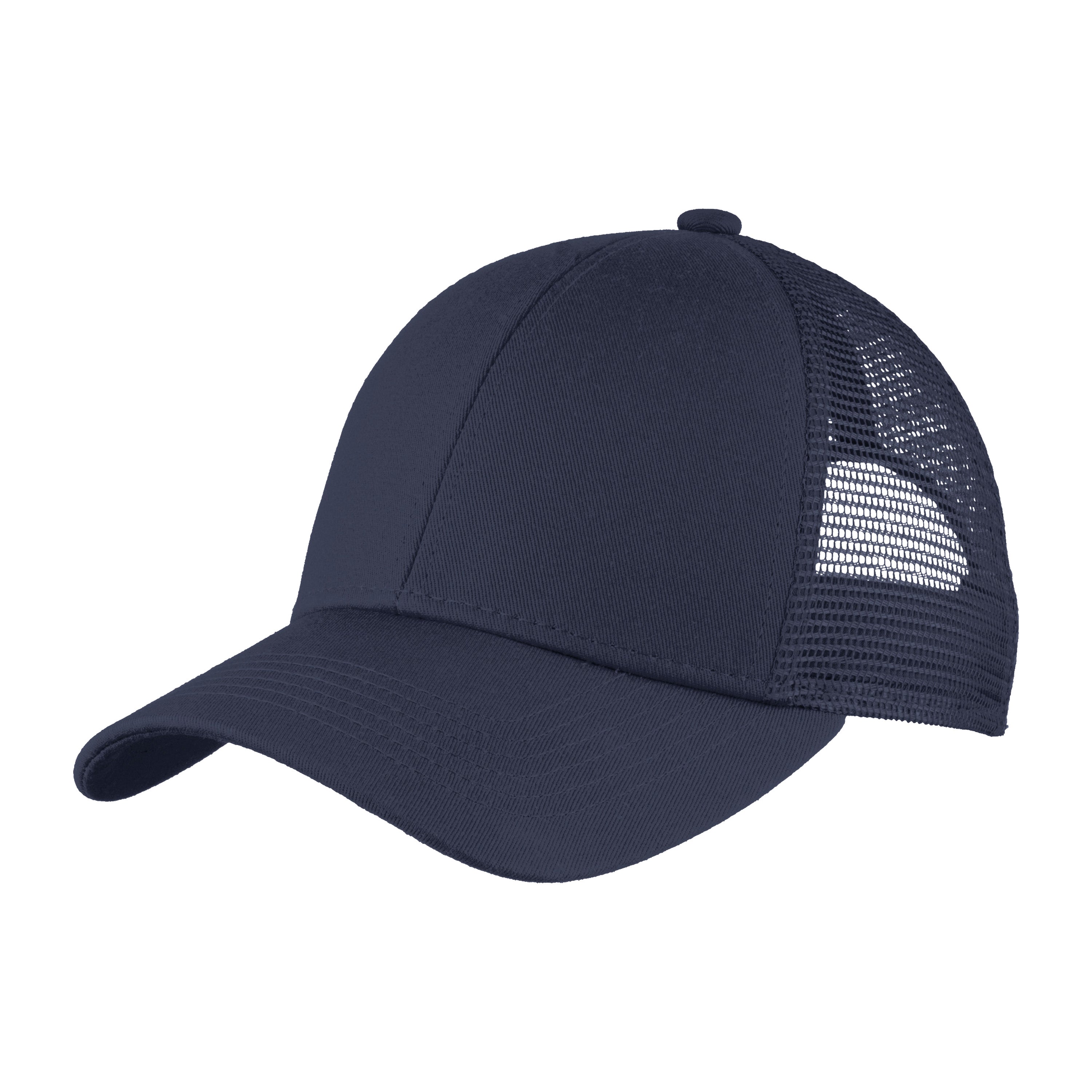 Port Authority Black Mesh Back Adjustable Ballcap