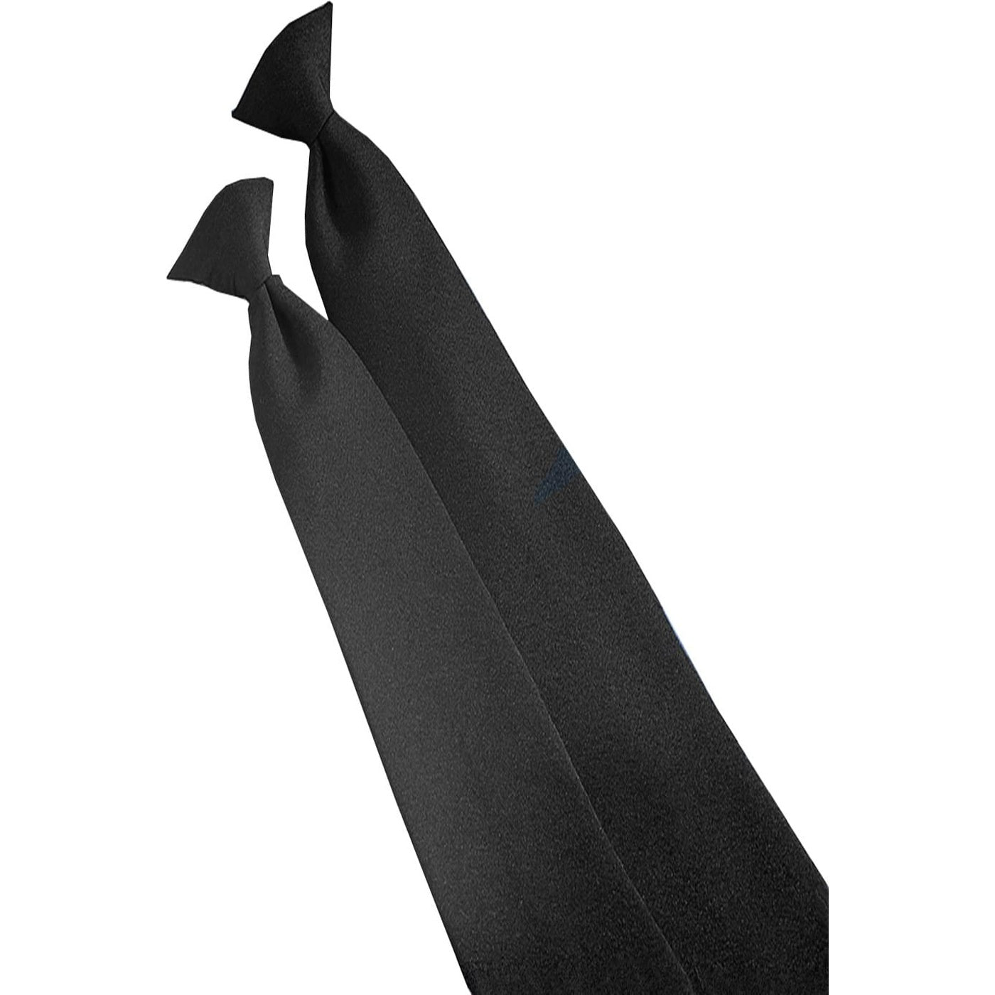 TIE, BLACK EDWARDS CLIP ON 3X20"