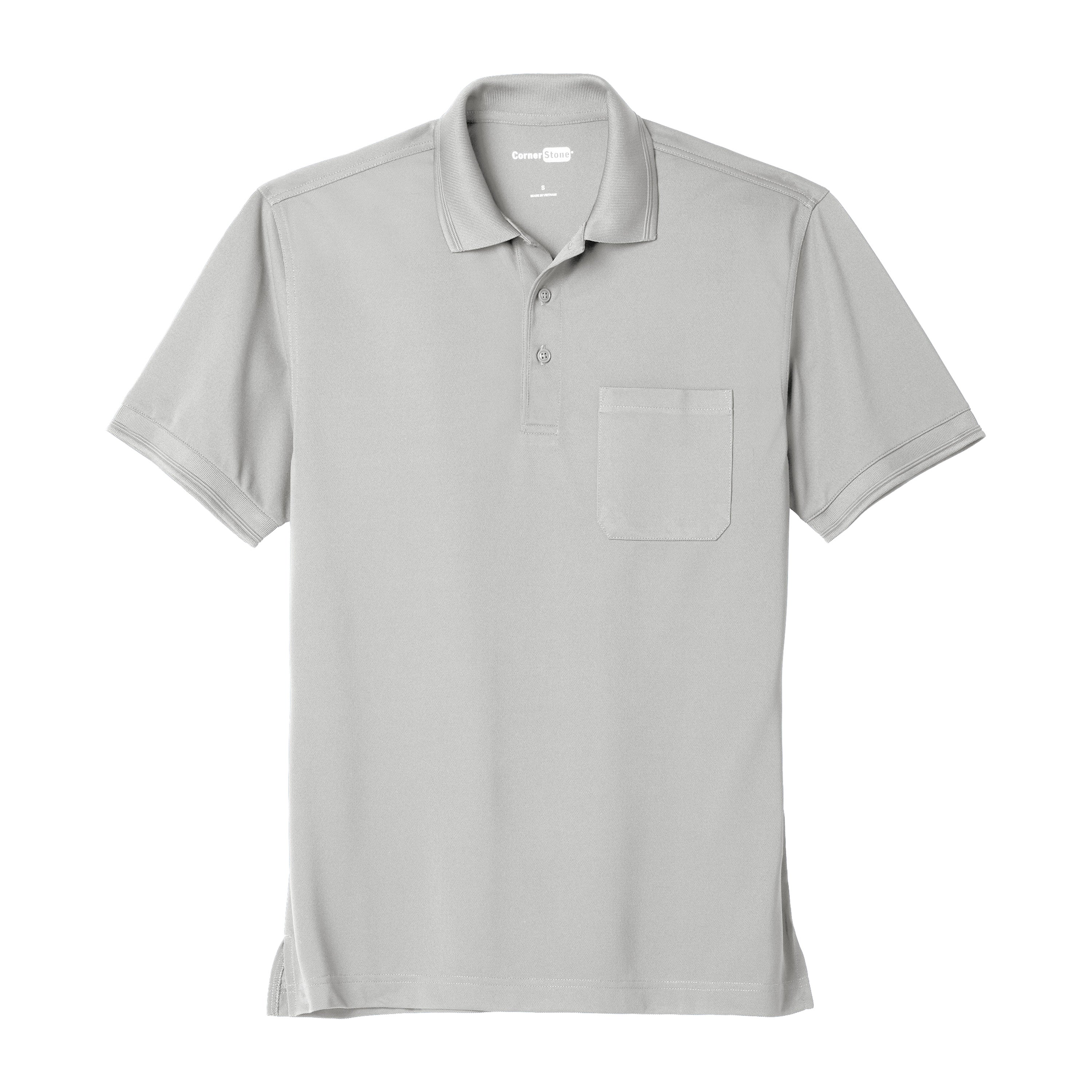 Cornerstone Industrial Snag-Proof Pique Polo With Pocket