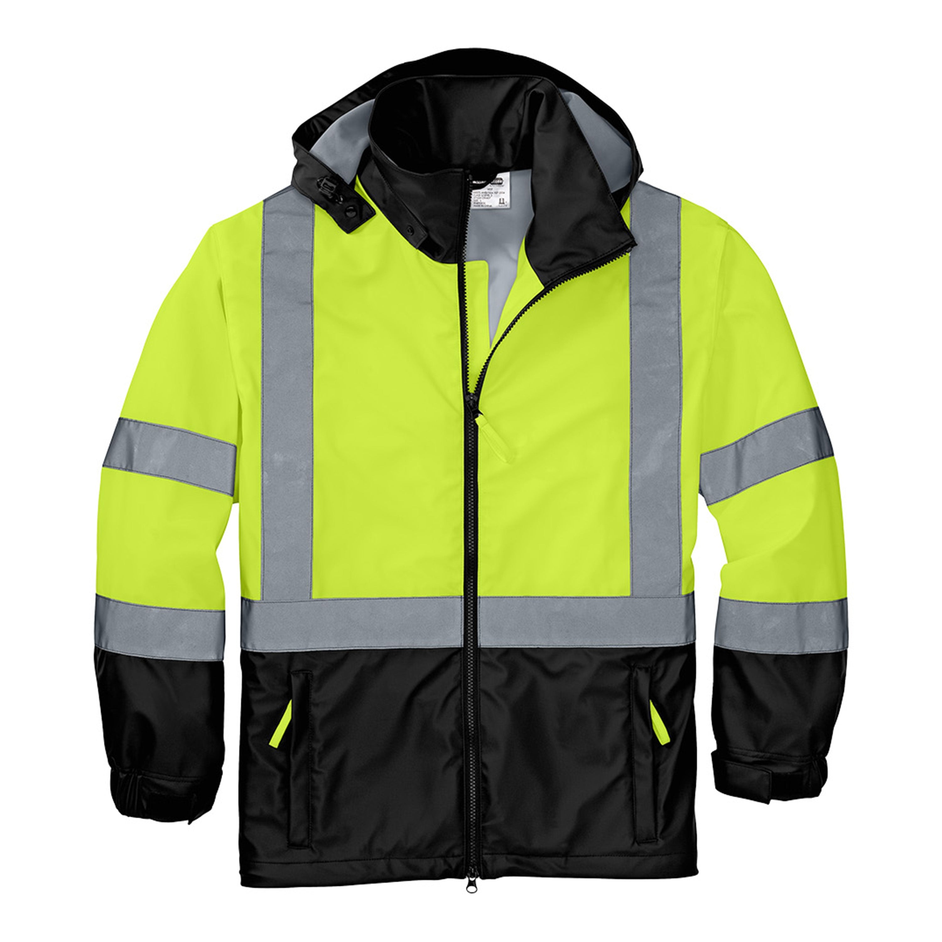 Safety Yellow/ Black Cs Ansi Class 3 Windbreaker
