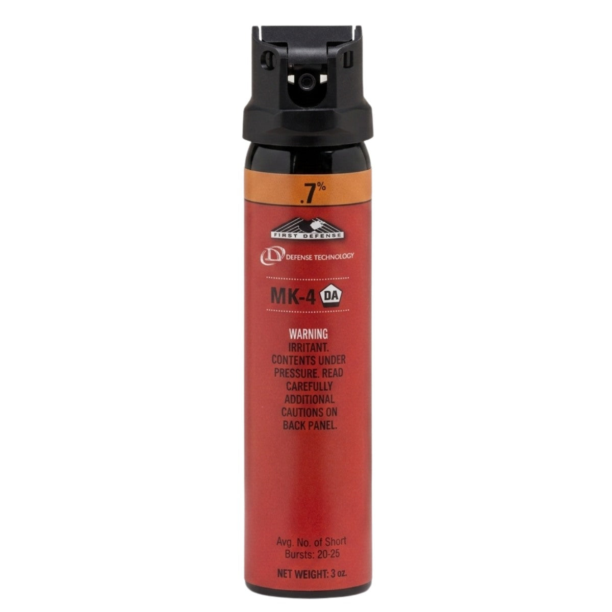 First Defense Pepper Spray Stream MK4 3 Oz  .2%