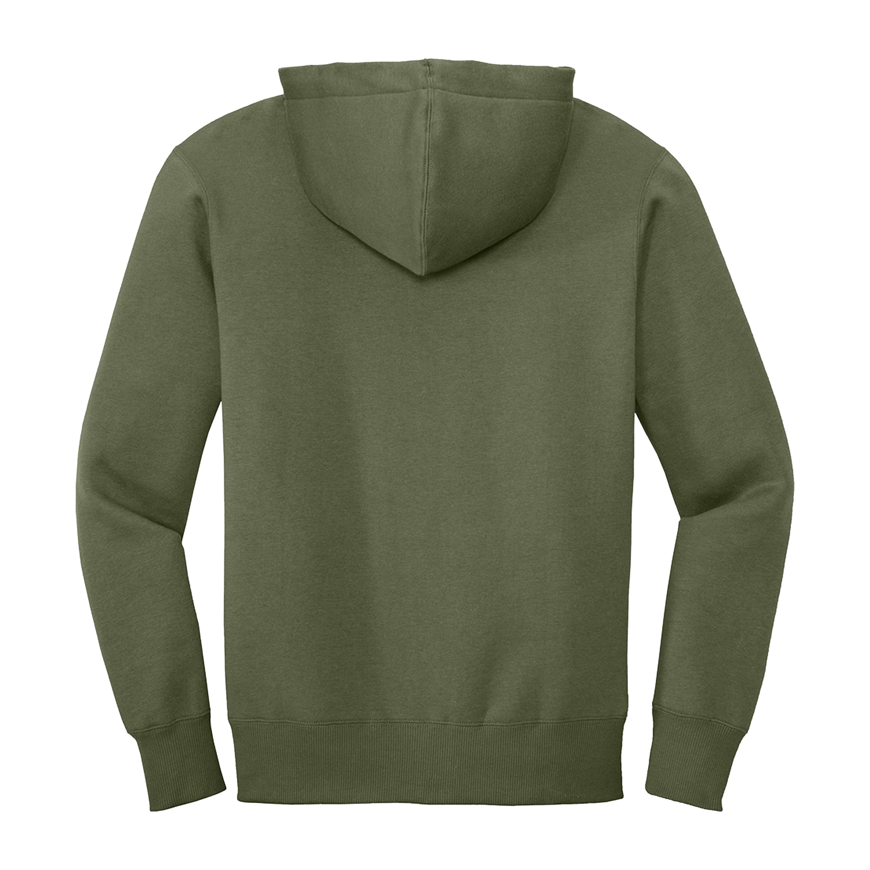 District Perfect Weight Fleece Full-Zip Hoodie Sweatshirt