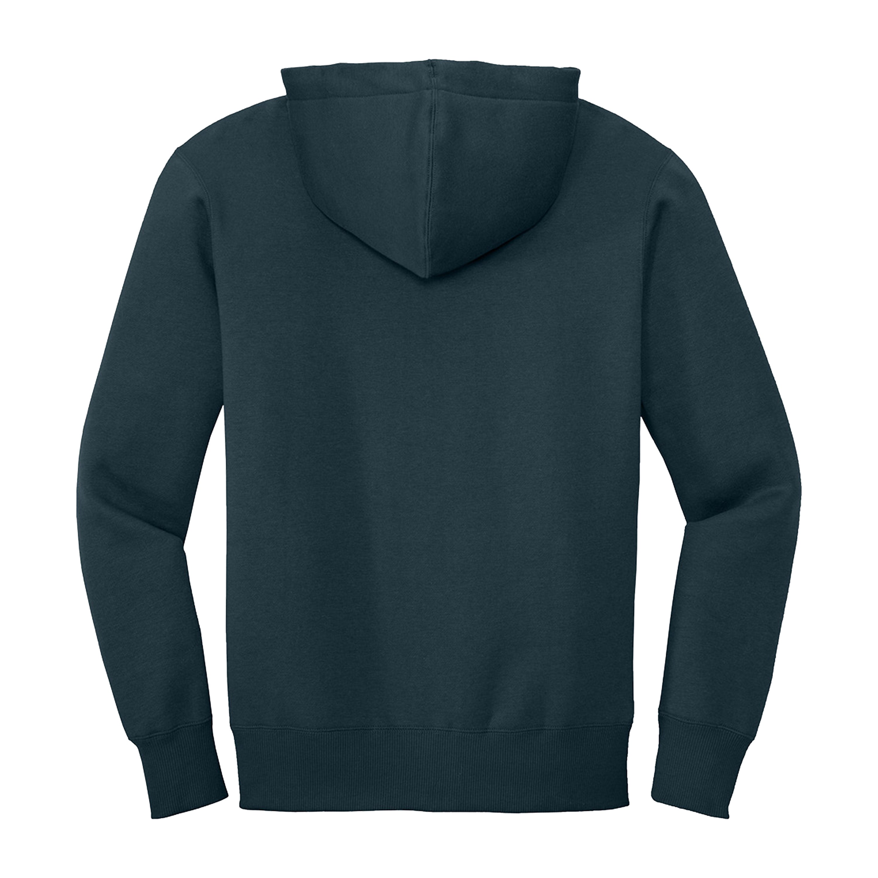 District Perfect Weight Fleece Full-Zip Hoodie Sweatshirt