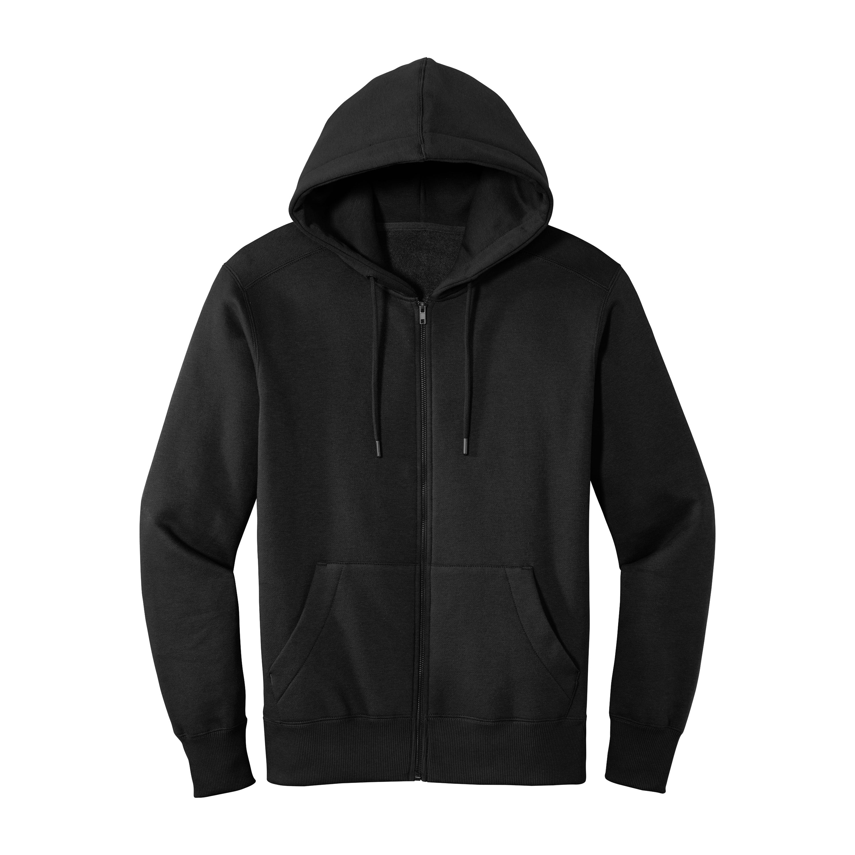 District Perfect Weight Fleece Full-Zip Hoodie Sweatshirt