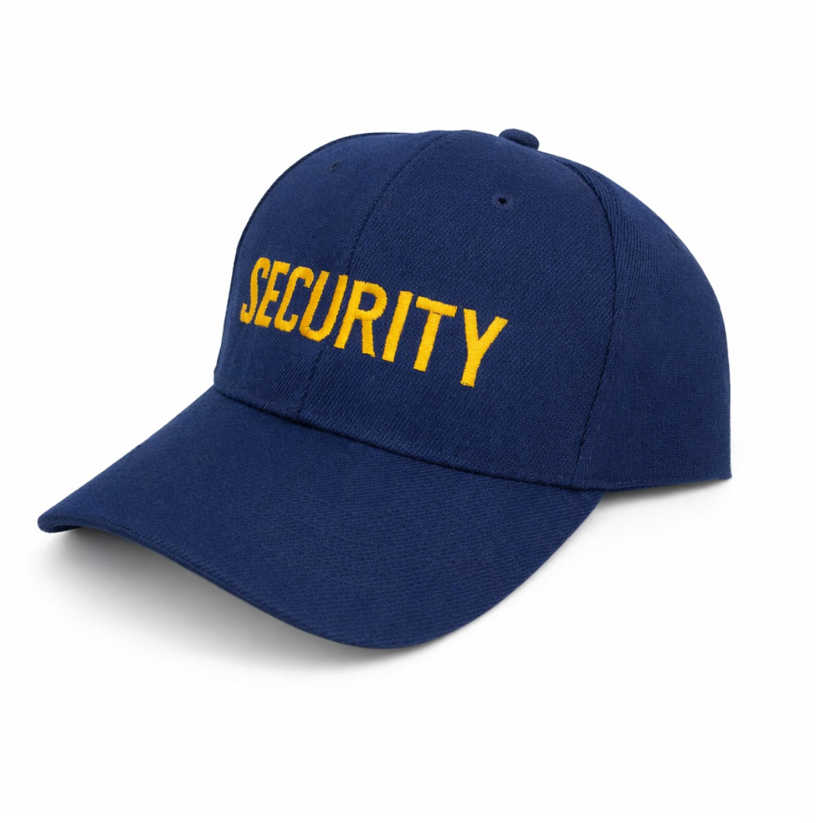Security Ball Cap W/ Adjustable Velcro Back