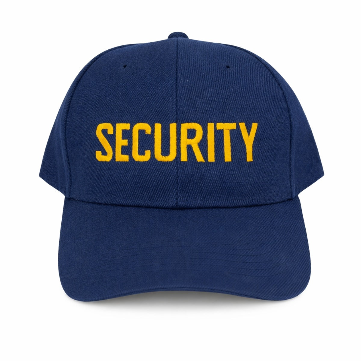 Security Ball Cap W/ Adjustable Velcro Back