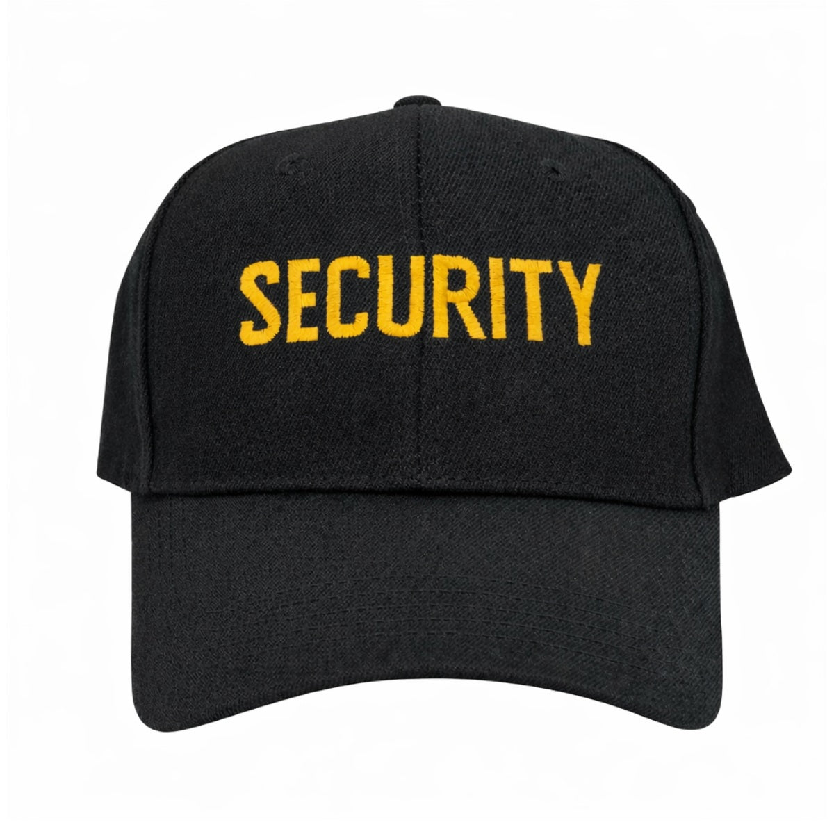 Security Ball Cap W/ Adjustable Velcro Back