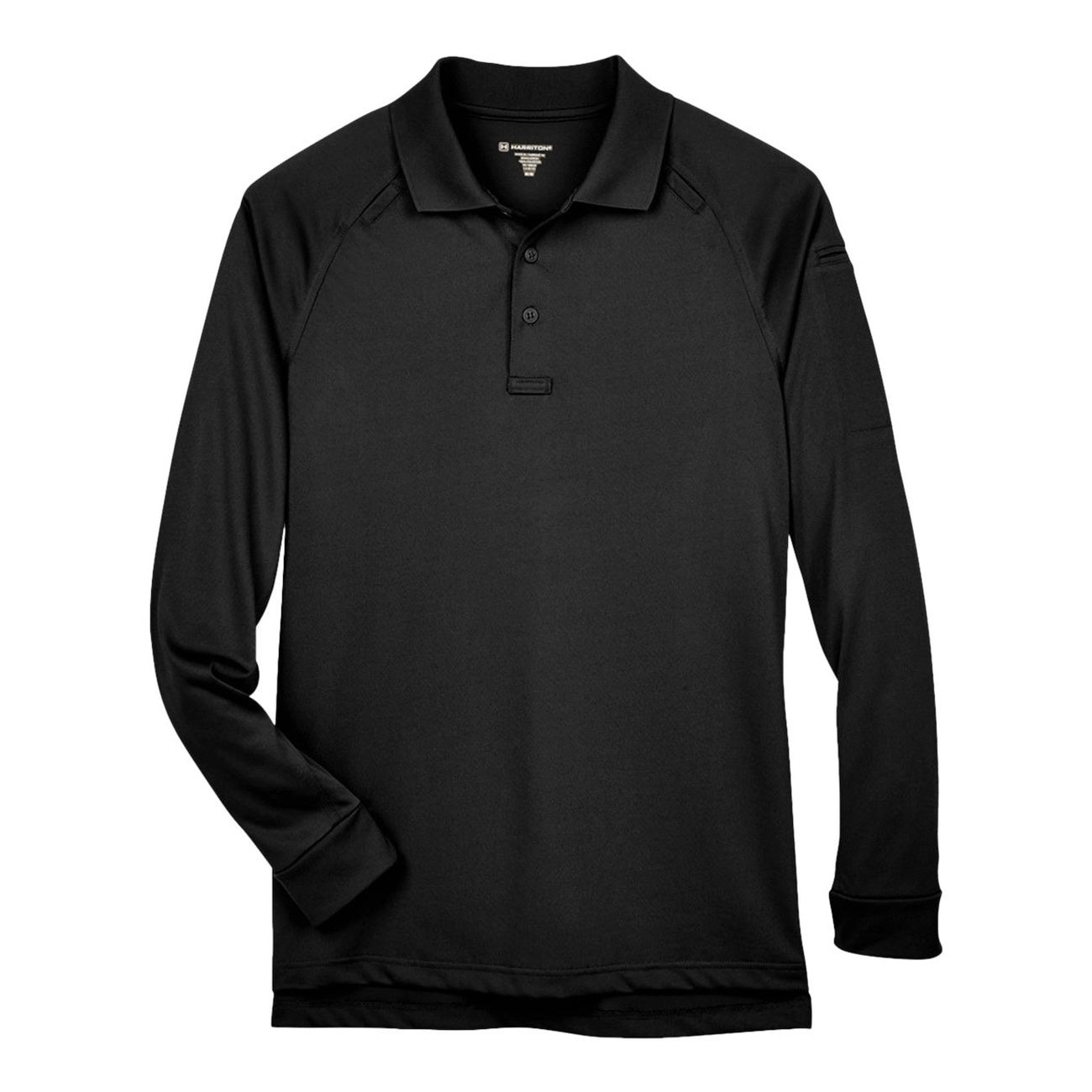 Harriton Advantage Snag Protection Plus Long Sleeve Polo