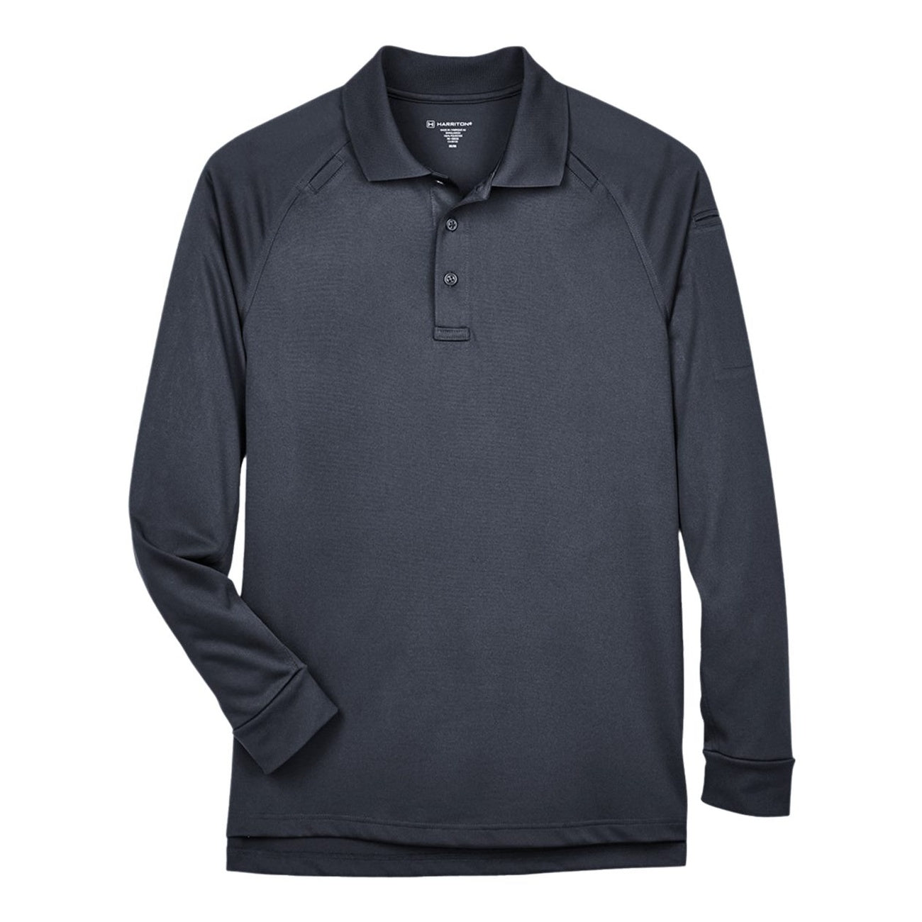 Harriton Advantage Snag Protection Plus Long Sleeve Polo
