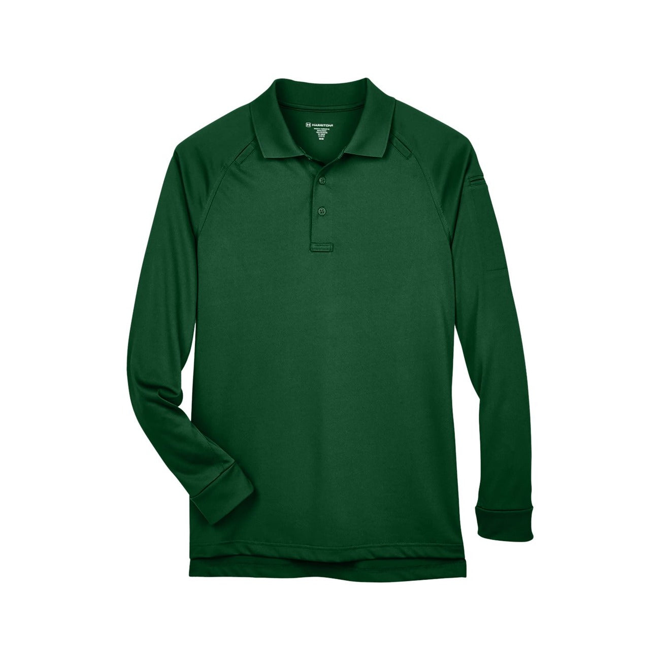 Harriton Advantage Snag Protection Plus Long Sleeve Polo