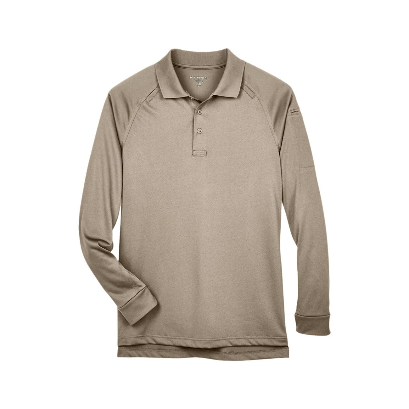 Harriton Advantage Snag Protection Plus Long Sleeve Polo
