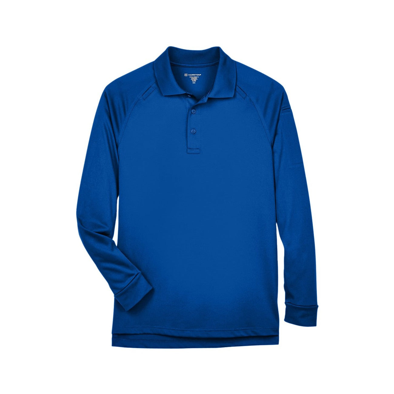 Harriton Advantage Snag Protection Plus Long Sleeve Polo