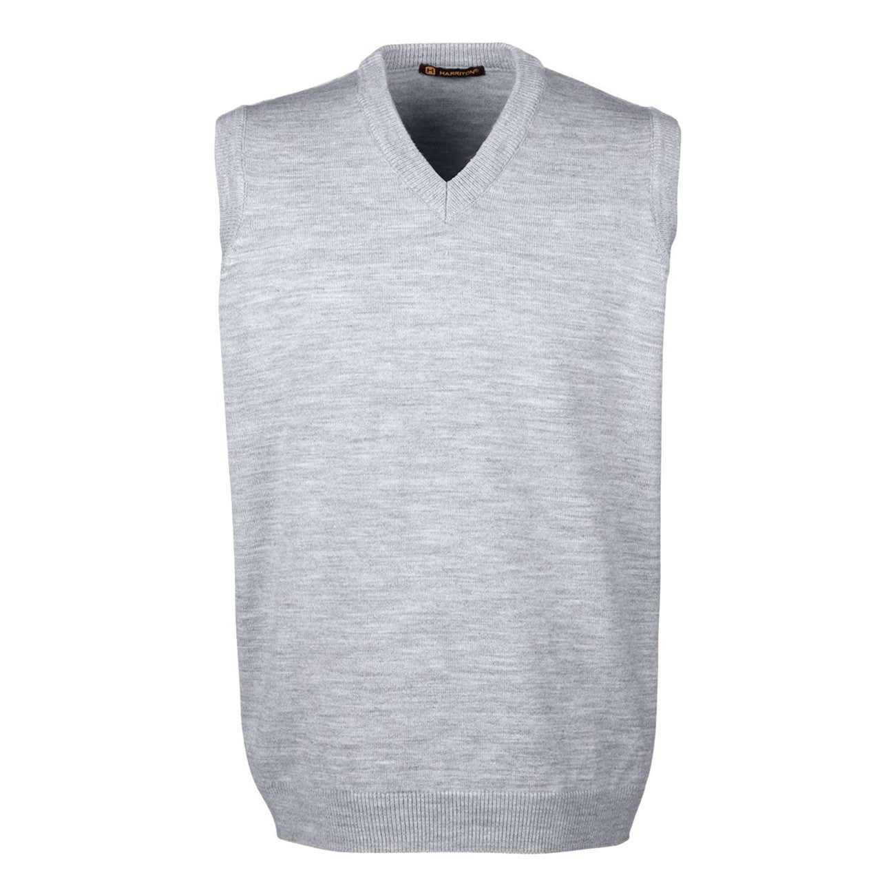 Harriton Pilbloc V-Neck Sleeveless Acrylic Sweater