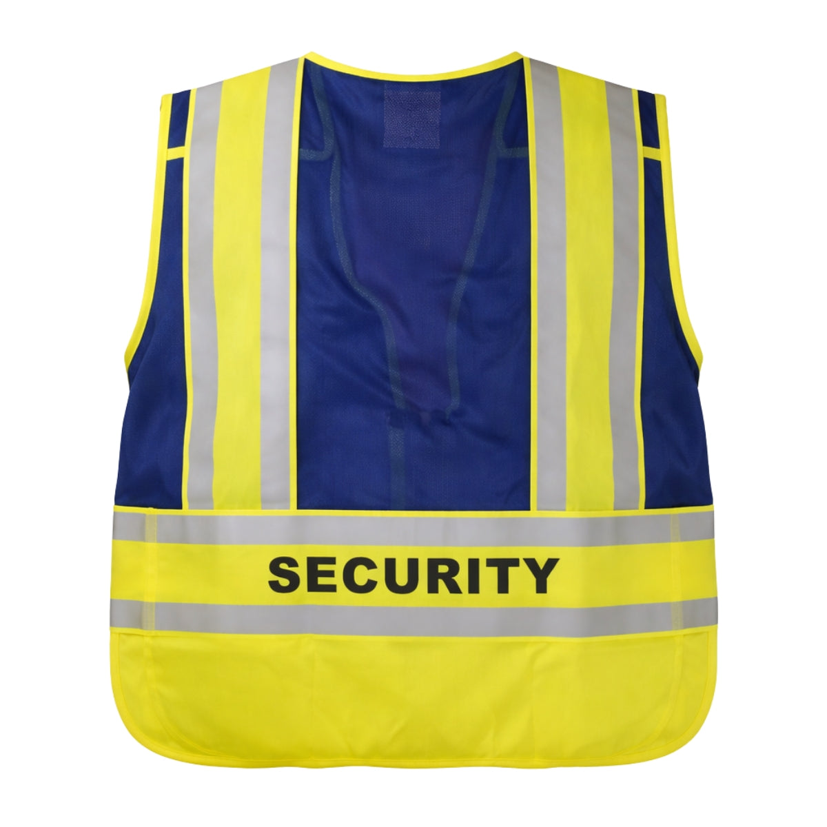 Smith And Wesson Mesh Safety Vest Hi Viz Lime / Royal W/ Security Level 2