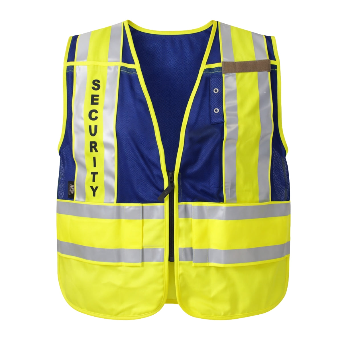 Smith And Wesson Mesh Safety Vest Hi Viz Lime / Royal W/ Security Level 2