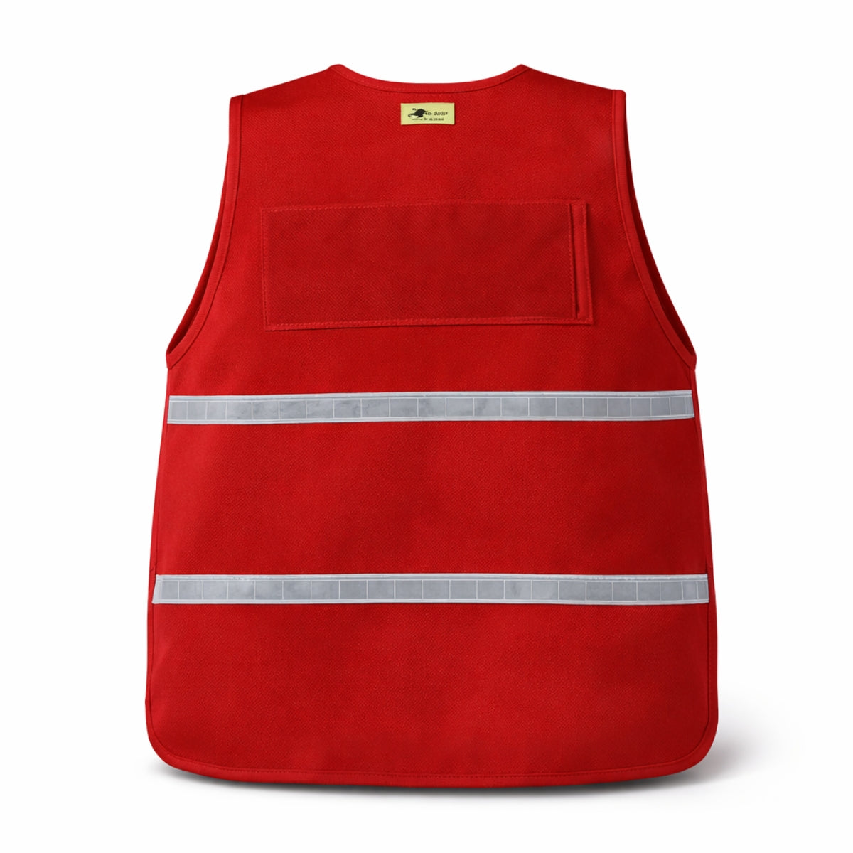 2W Red Safety Incident Command Vest 1" Reflective