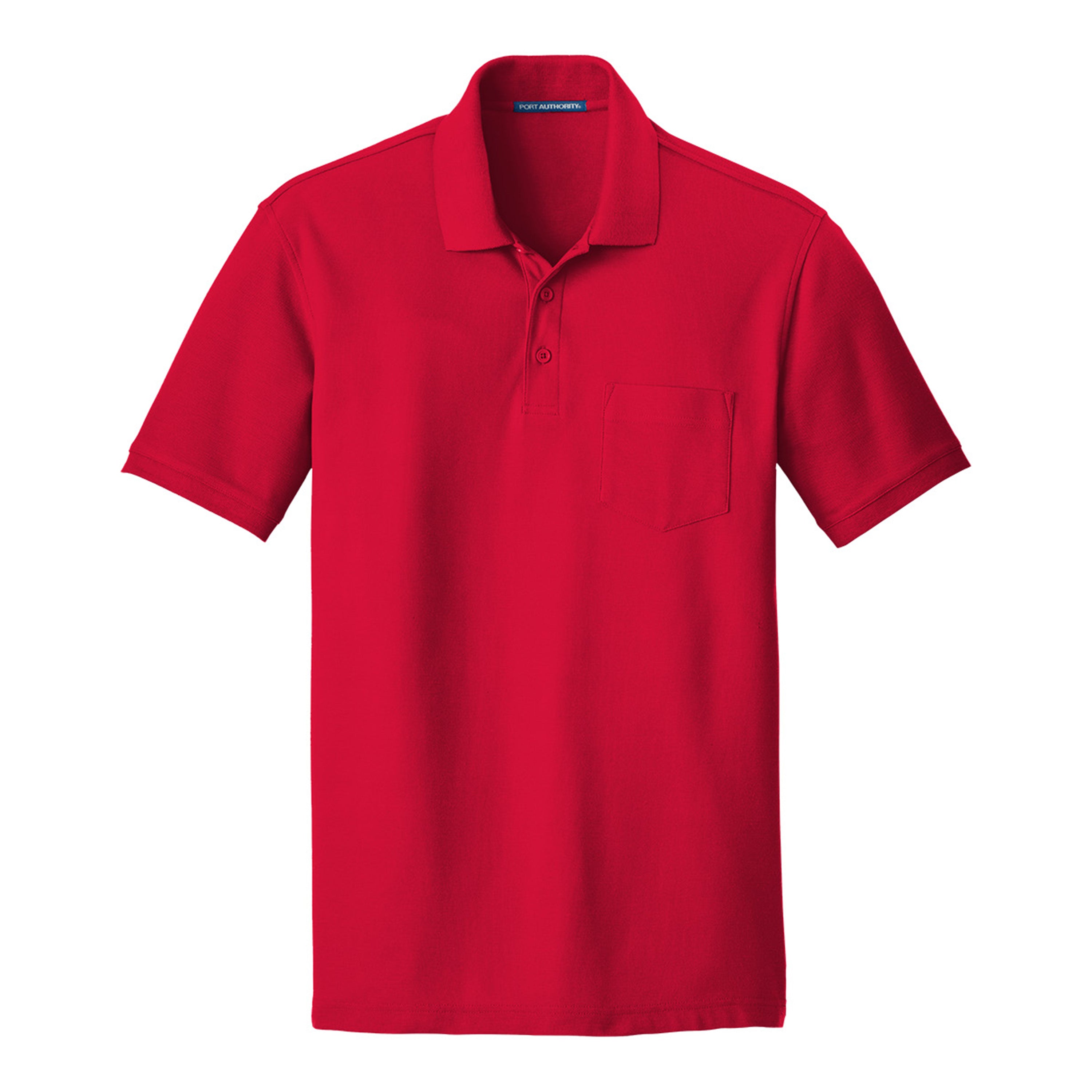Port Authority Core Classic Pique Pocket Polo