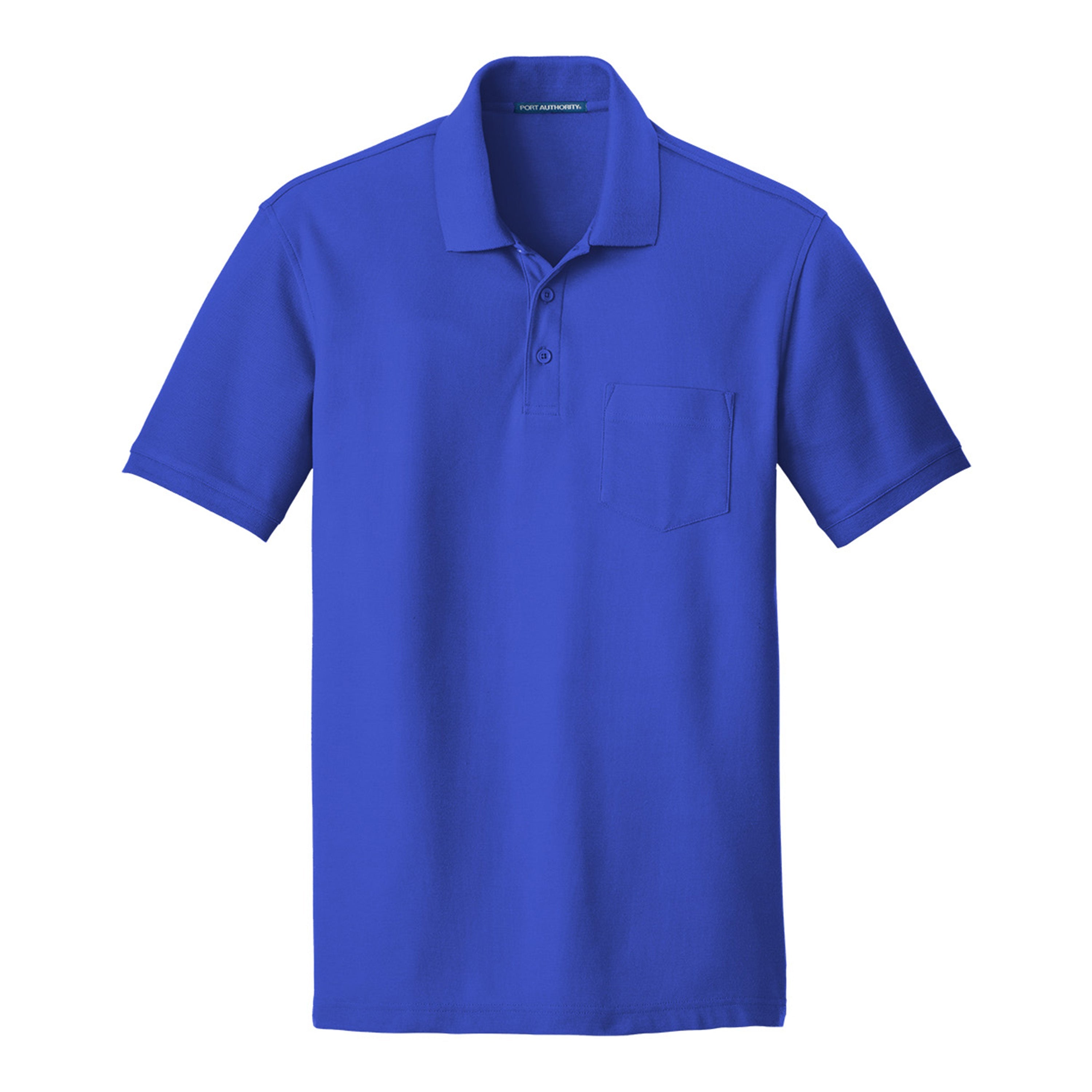 Port Authority Core Classic Pique Pocket Polo