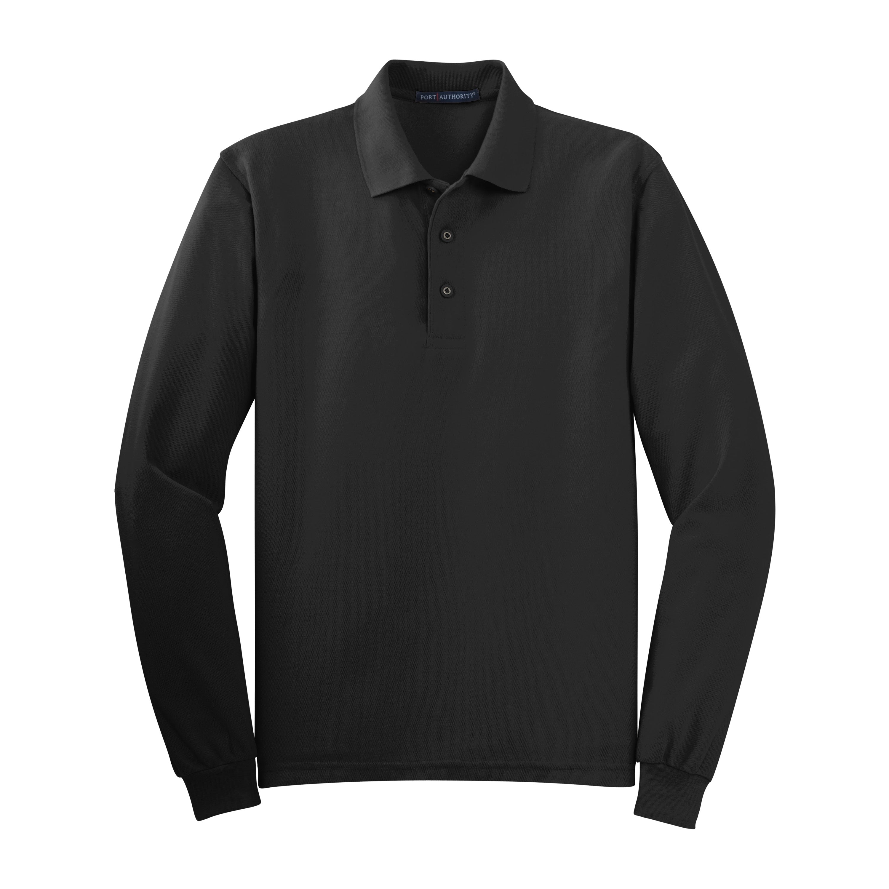 Port Authority Tall Long Sleeve Silk Touch Polo