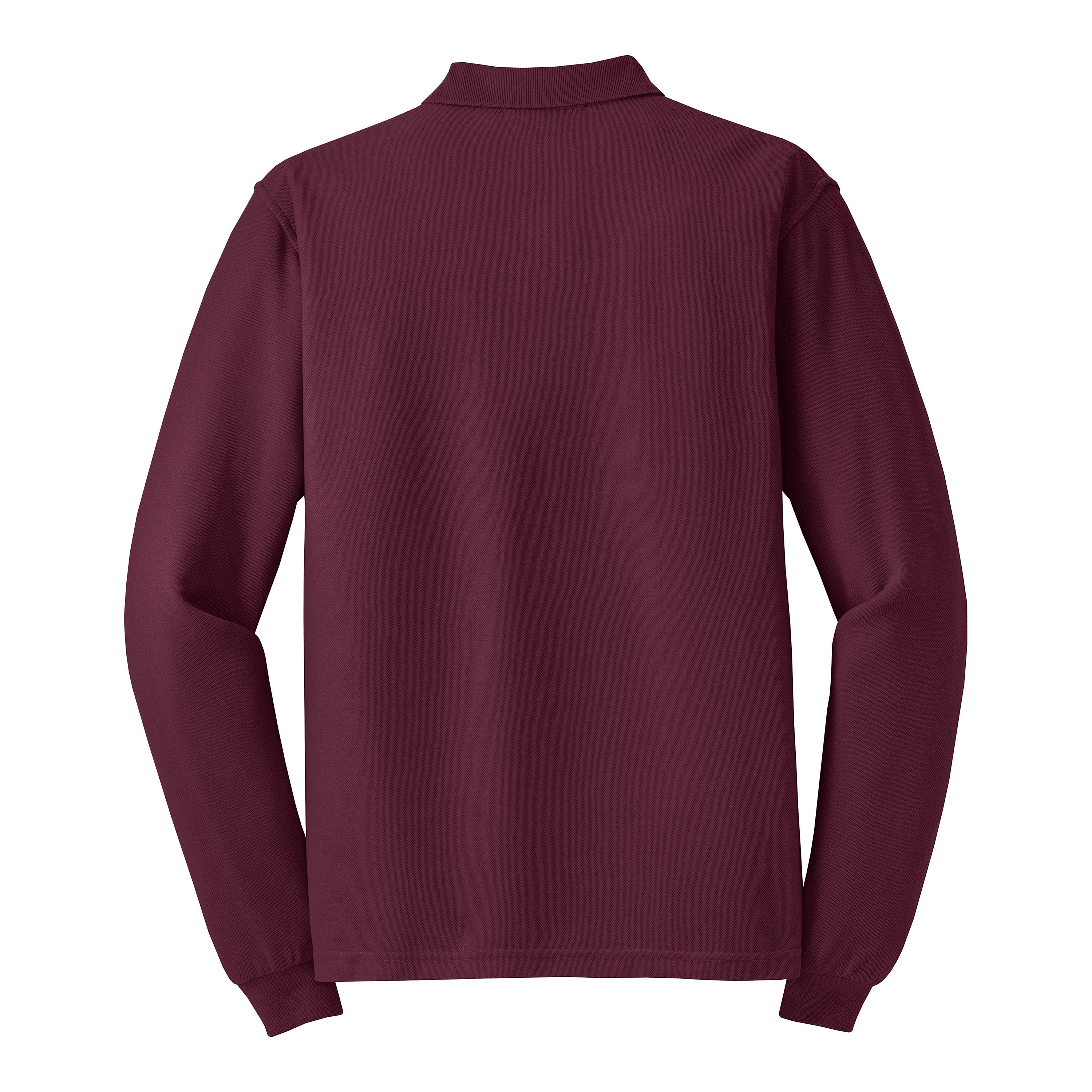 Port Authority Silk Touch Long Sleeve Polo