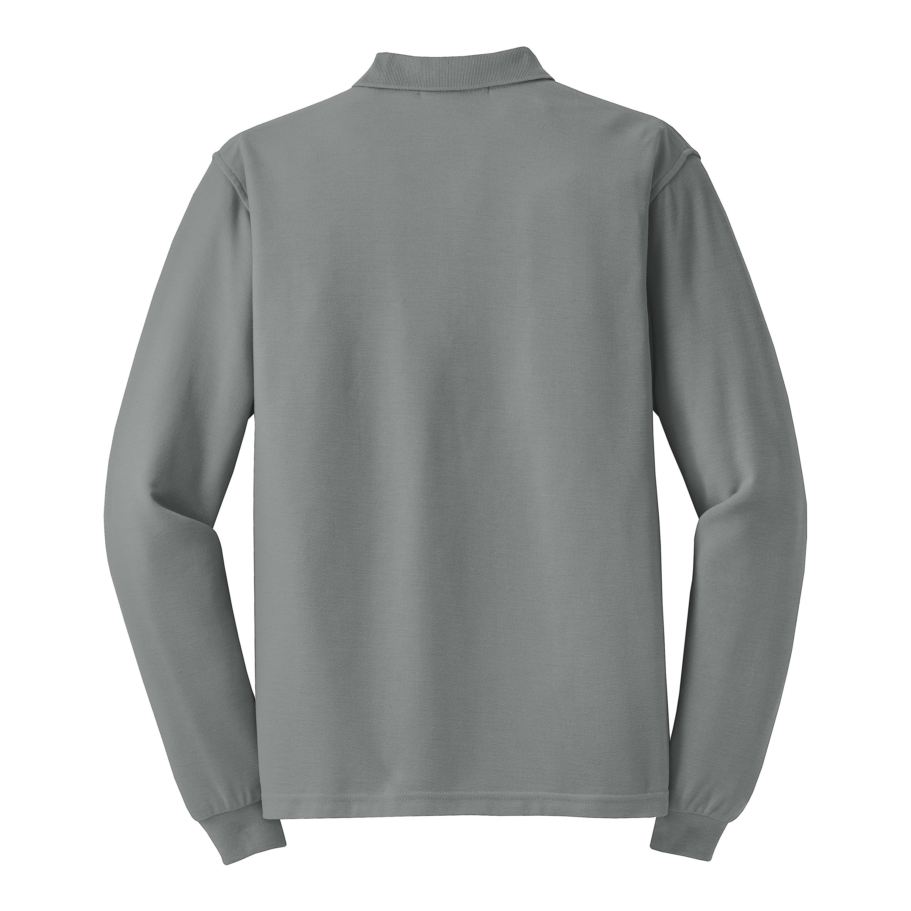Port Authority Silk Touch Long Sleeve Polo
