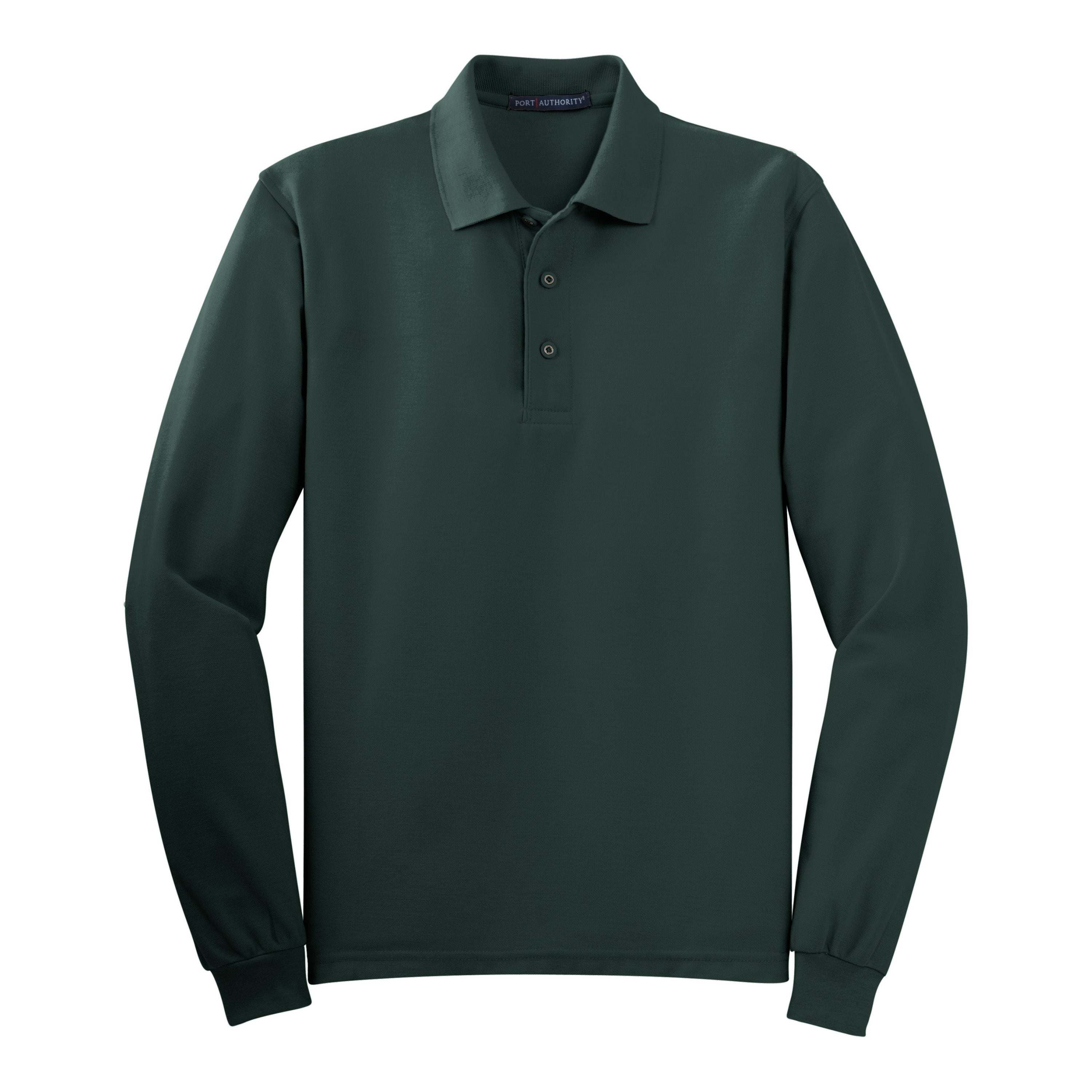 Port Authority Silk Touch Long Sleeve Polo