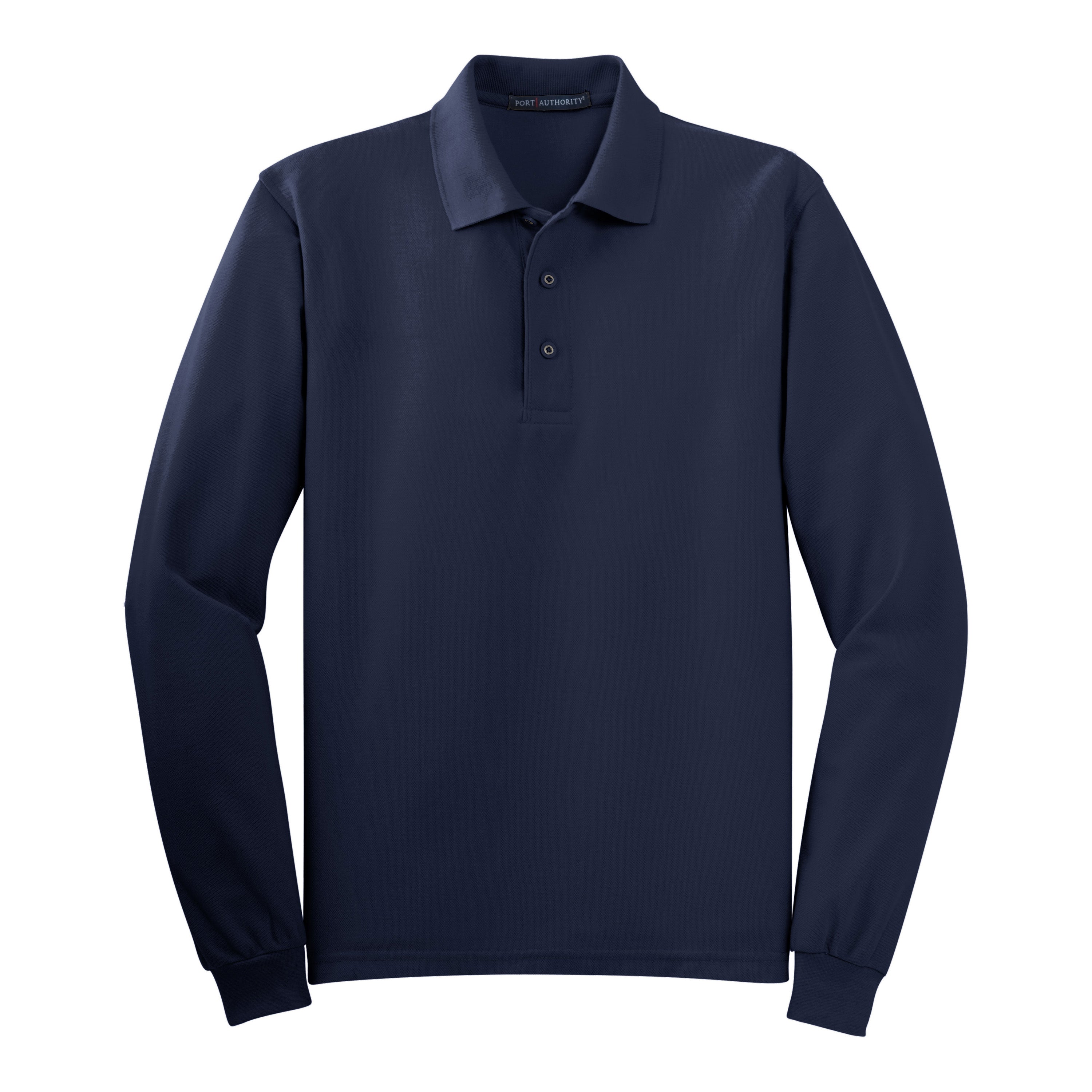 Port Authority Silk Touch Long Sleeve Polo