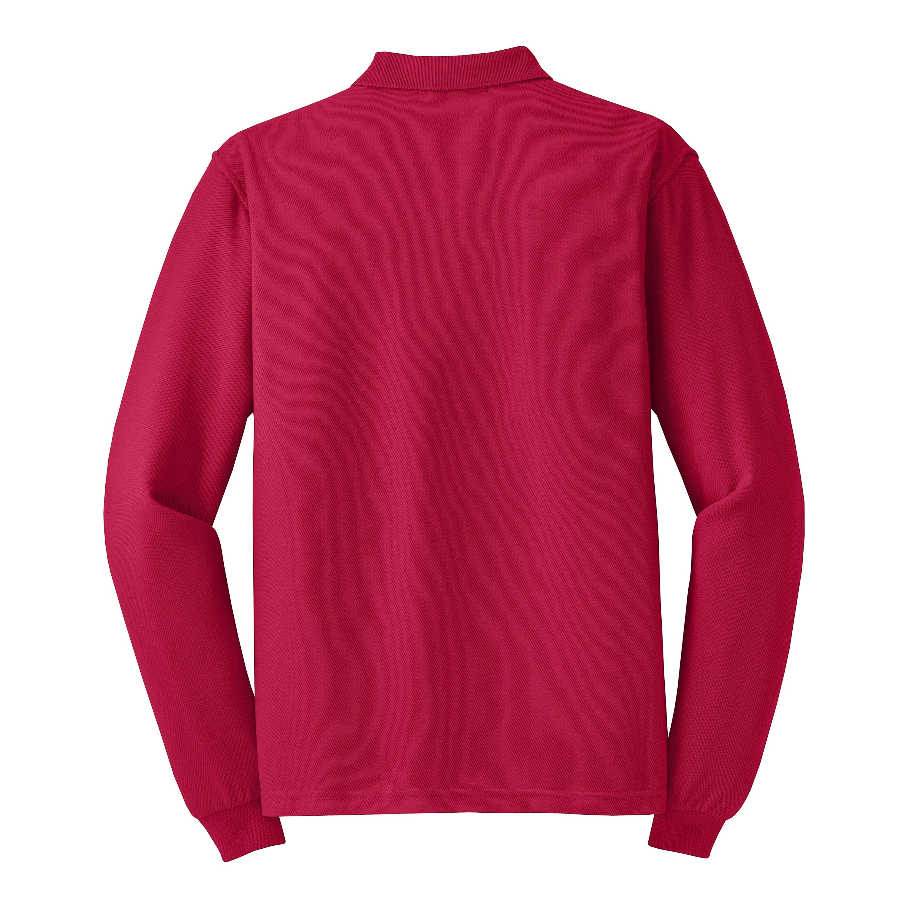 Port Authority Silk Touch Long Sleeve Polo