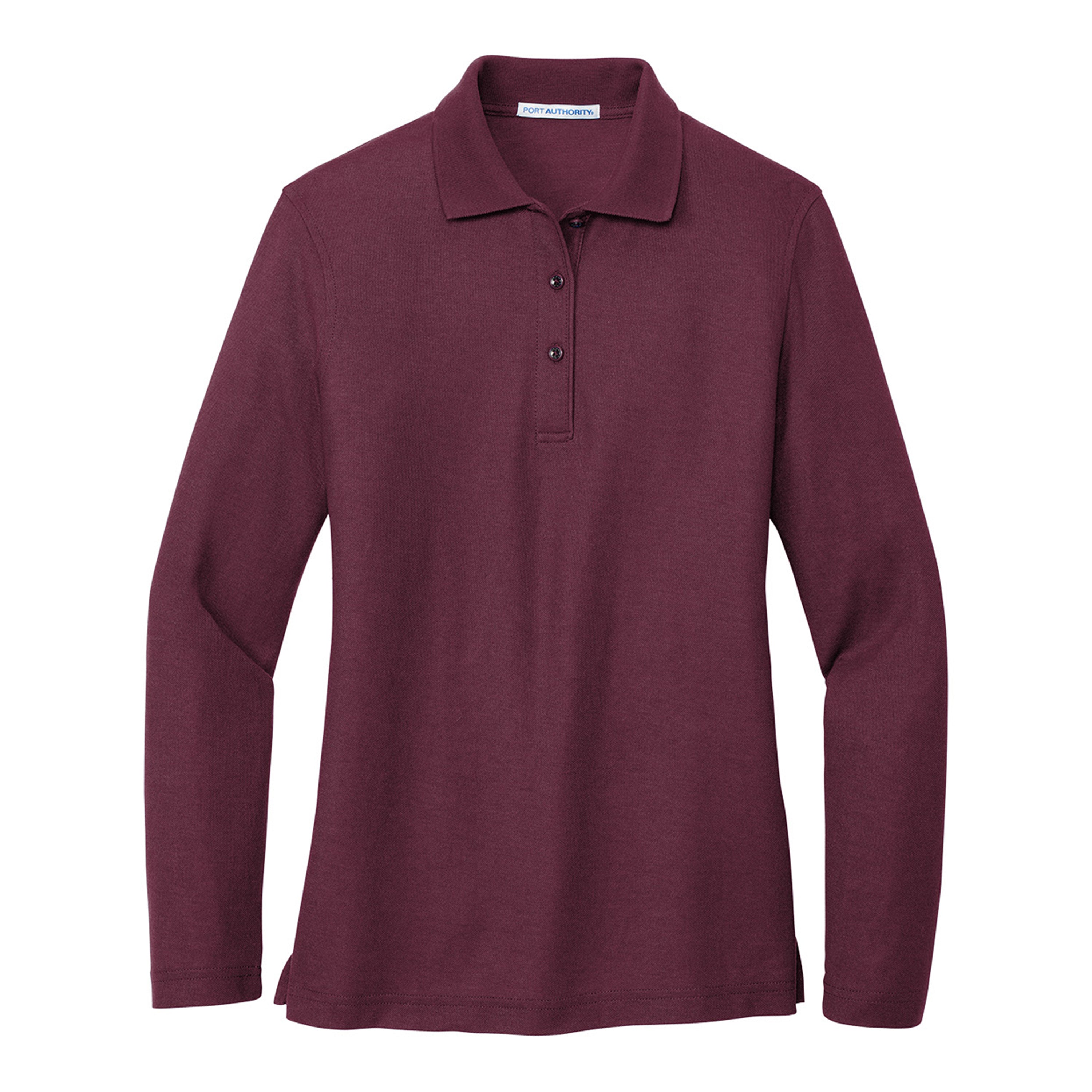 Port Authority Ladies Long Sleeve Silk Touch Polo