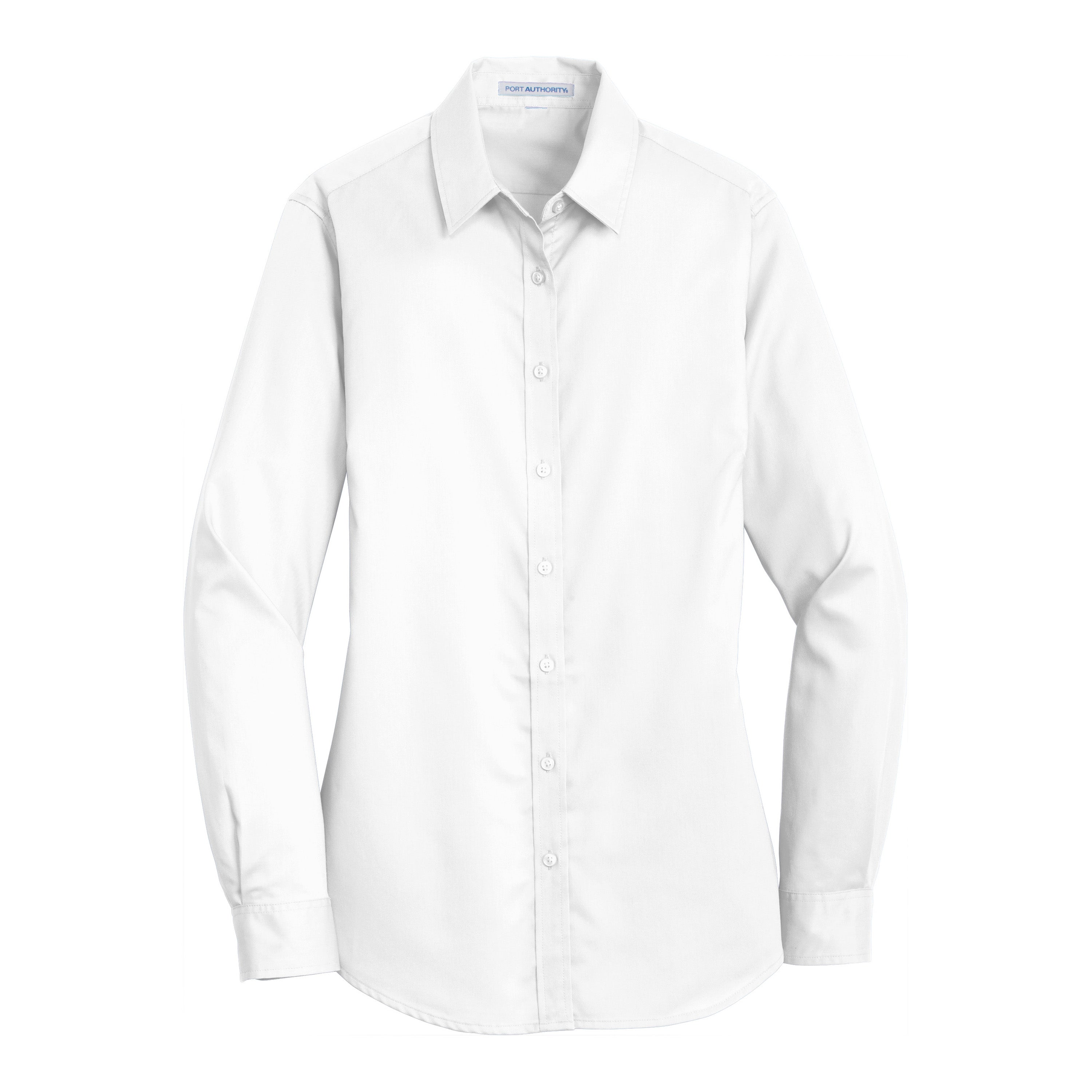 Port Authority Ladies Superpro Twill Long Sleeve Shirt