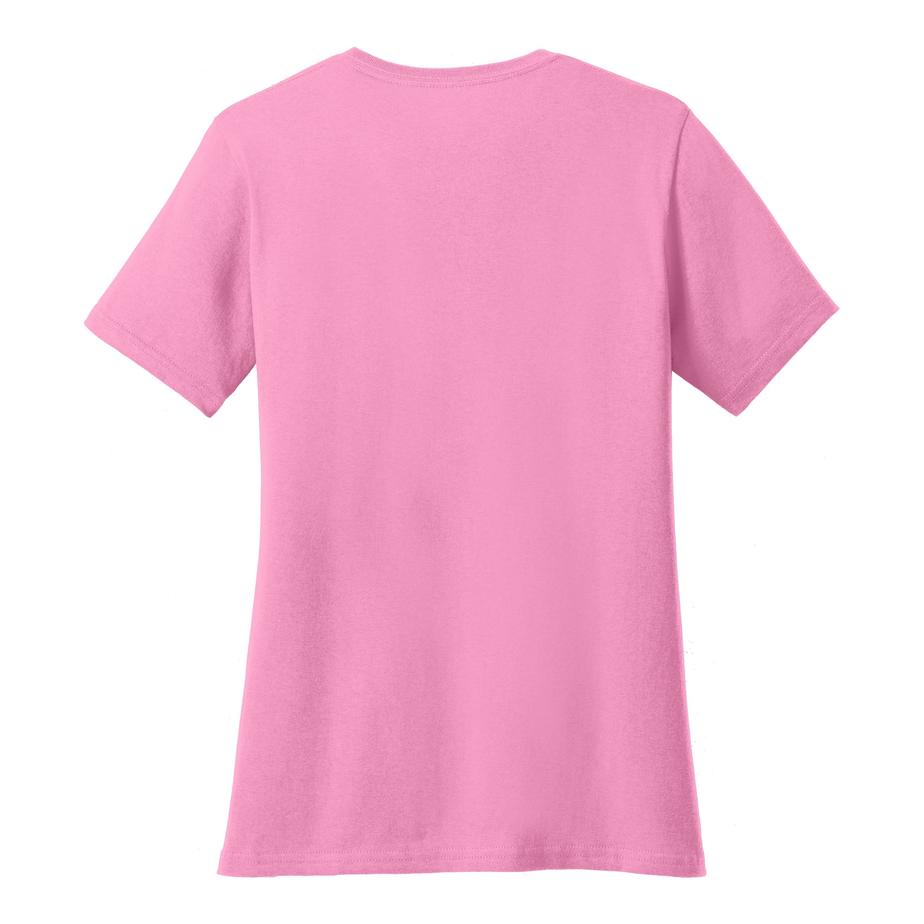 Port And Company Women's Core Cotton V-Neck Tee