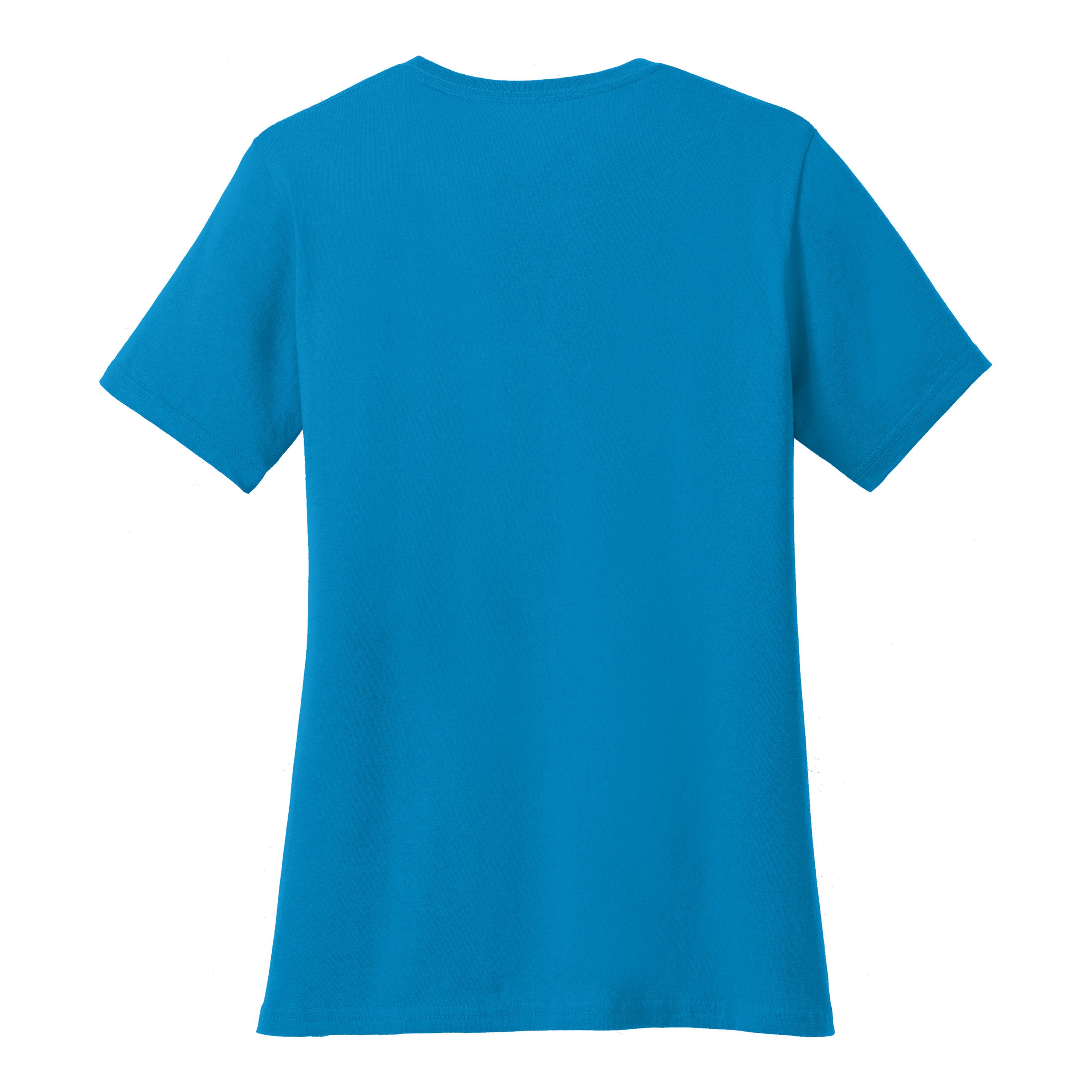 Port And Company Women's Core Cotton V-Neck Tee