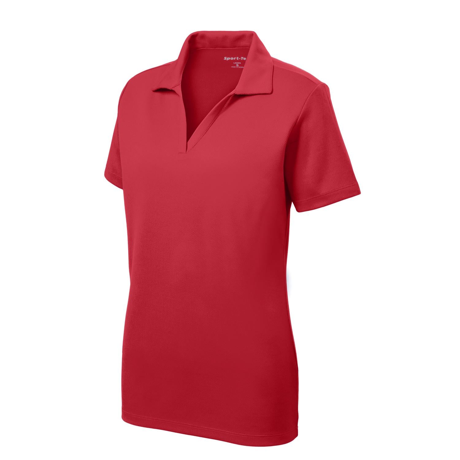 Sport-Tek Ladies Posicharge Racermesh Polo