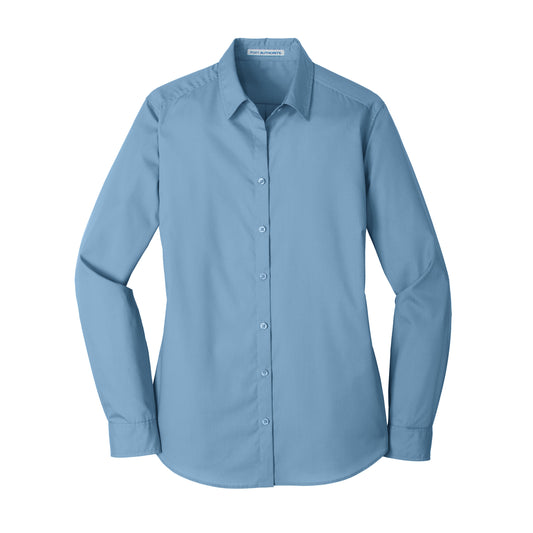 Women's Long Sleeve Carefree Poplin Shirt