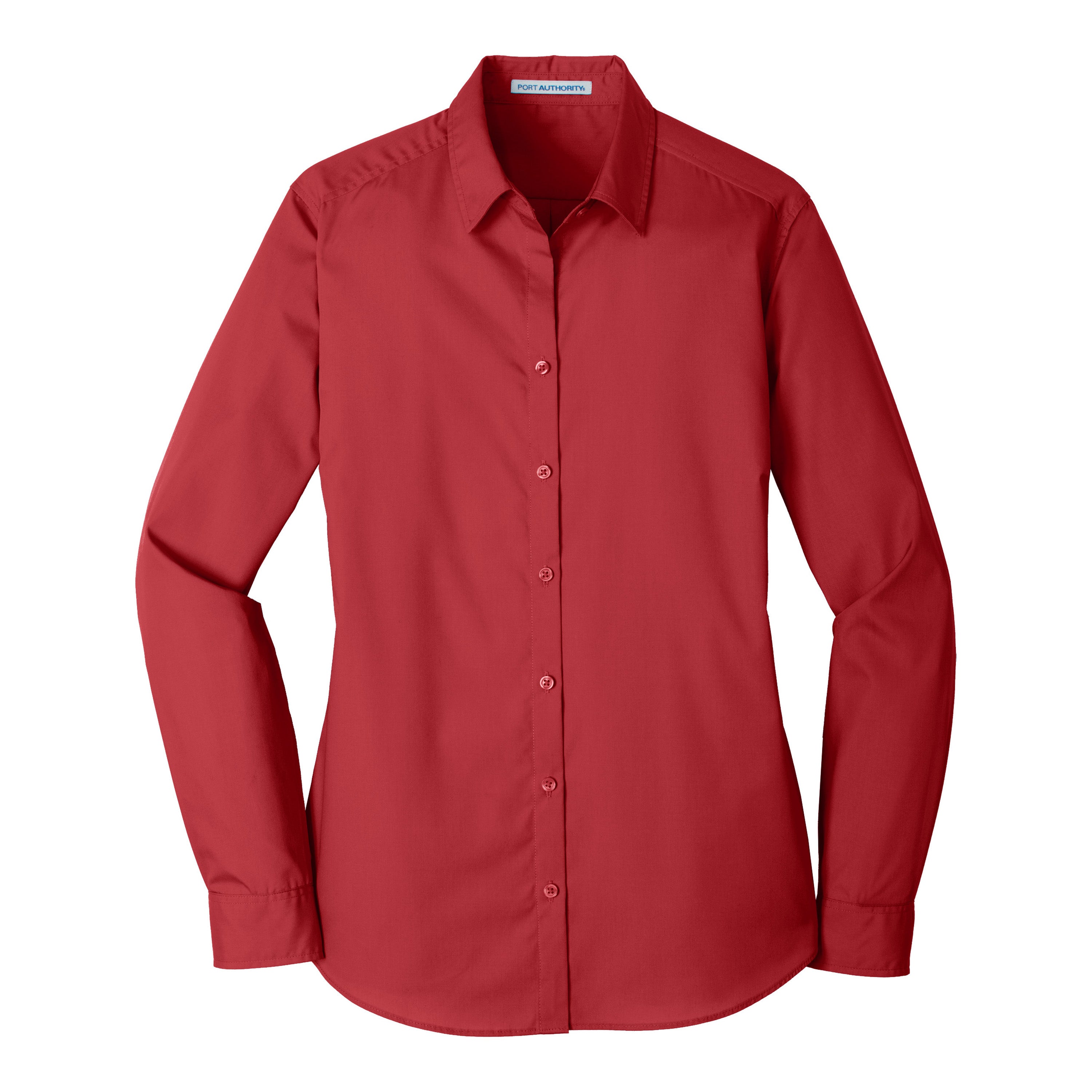 Port Authority Ladies Long Sleeve Carefee Poplin