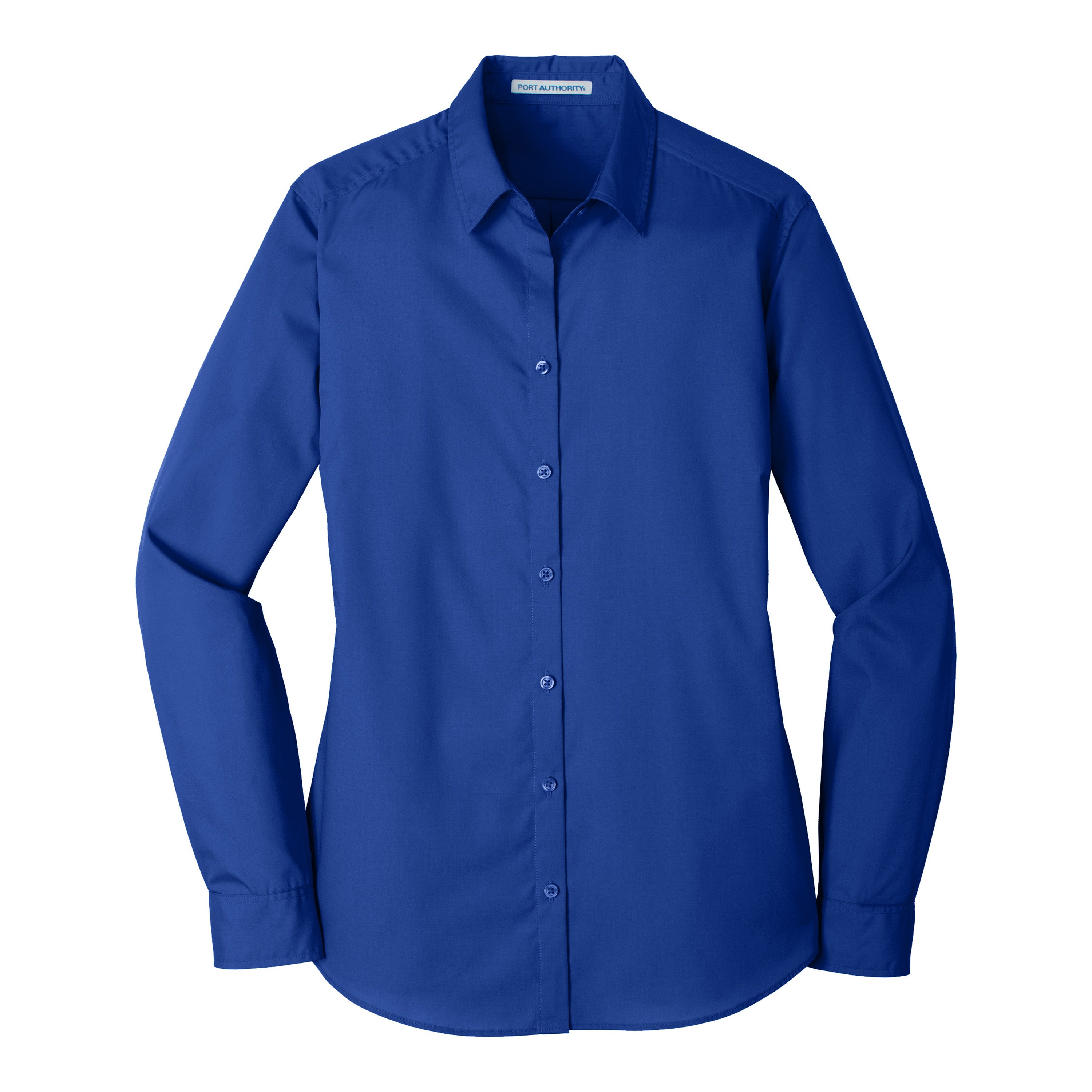 Port Authority Ladies Long Sleeve Carefee Poplin