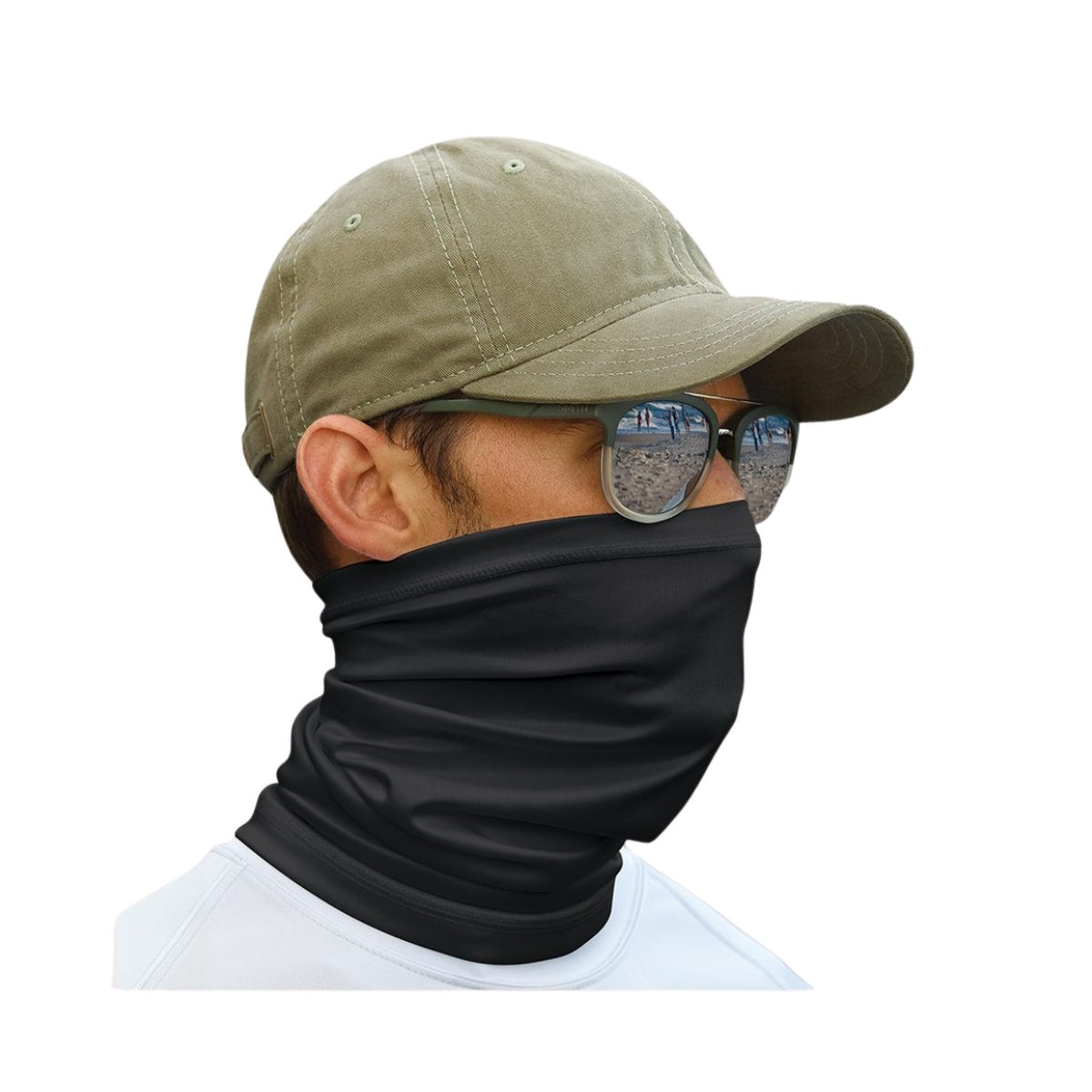 Gaiter, Black Paragon Sun Neck OSFA